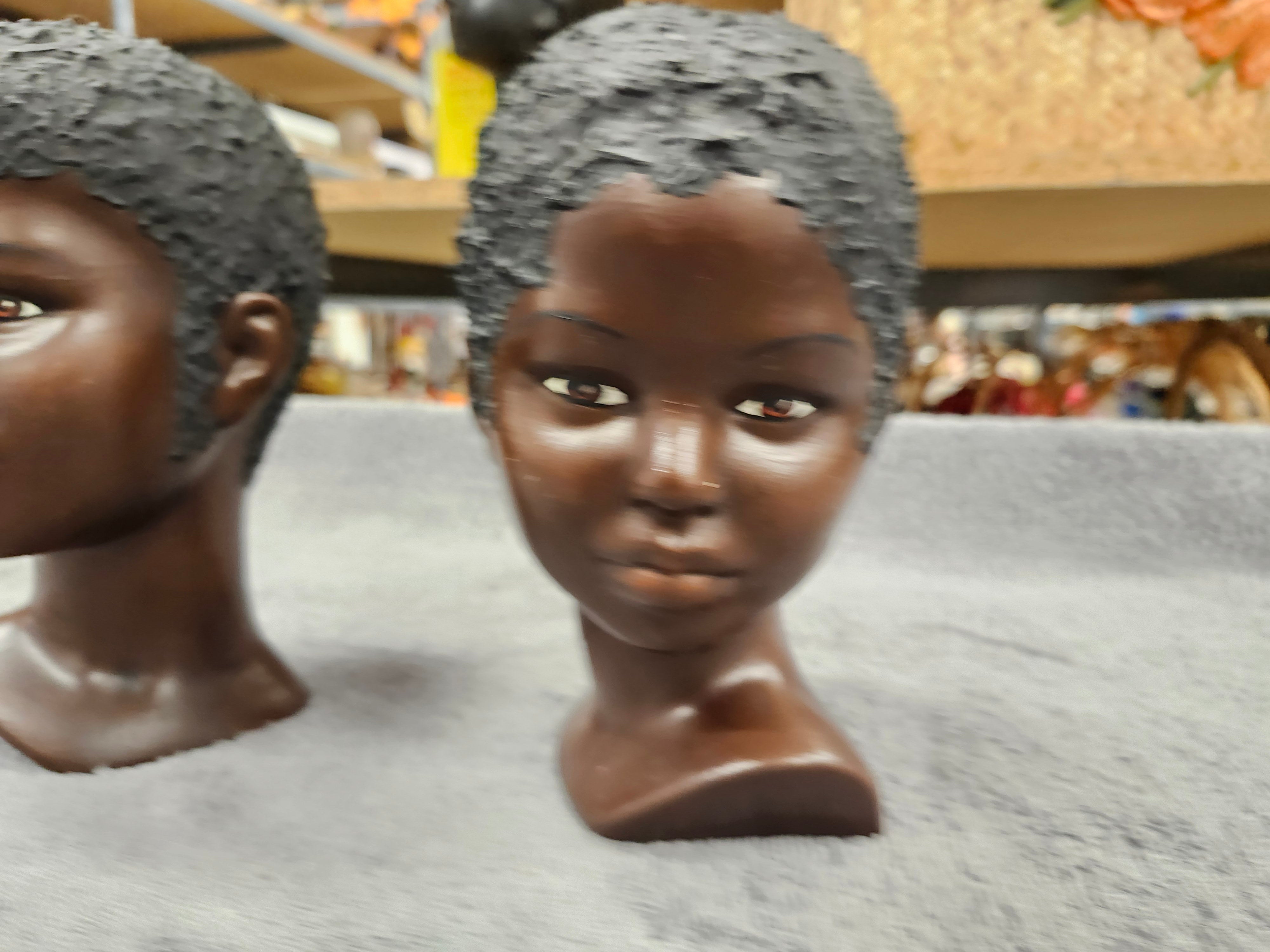 Brother & sister statues