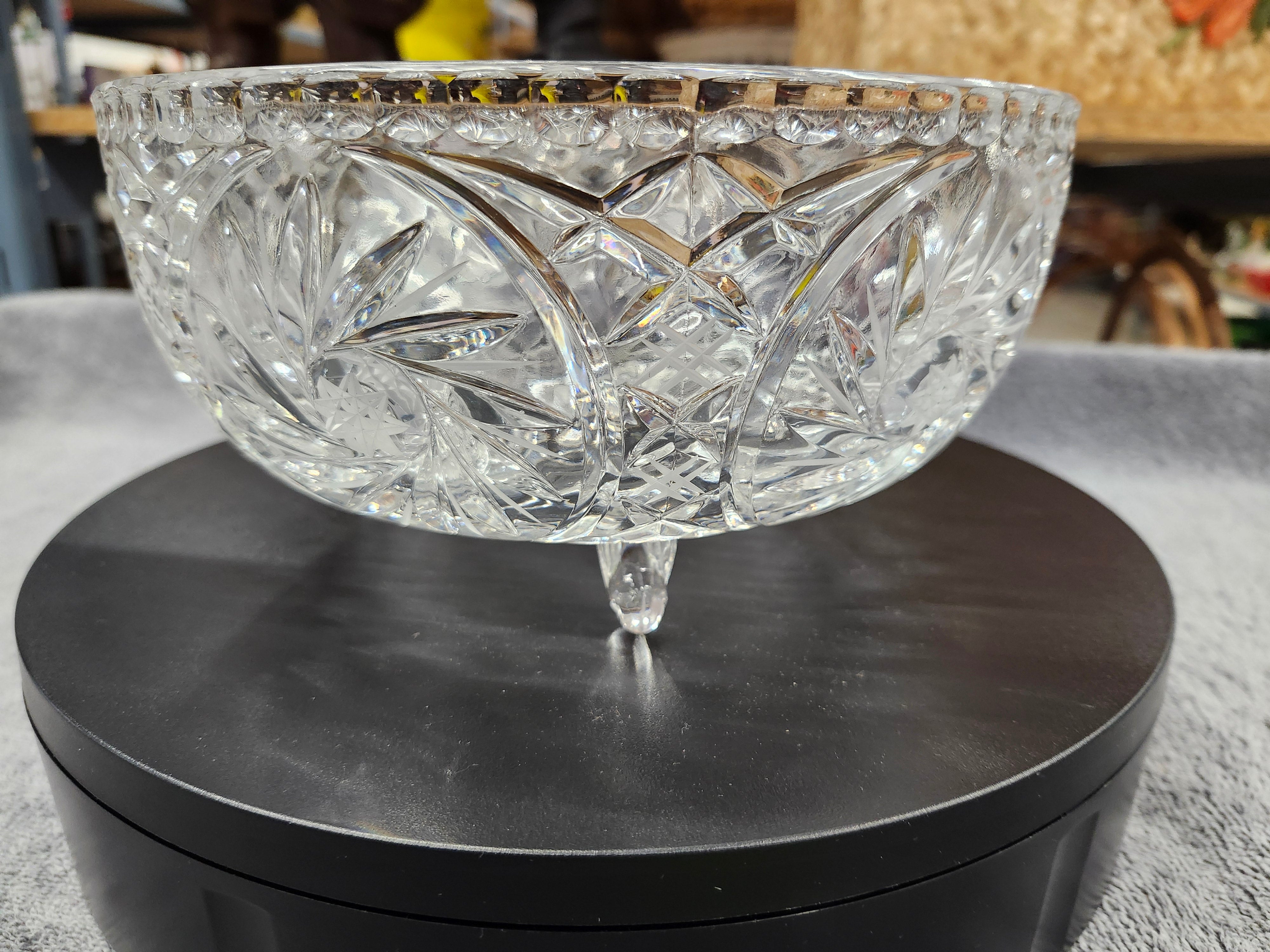 crystal bowl