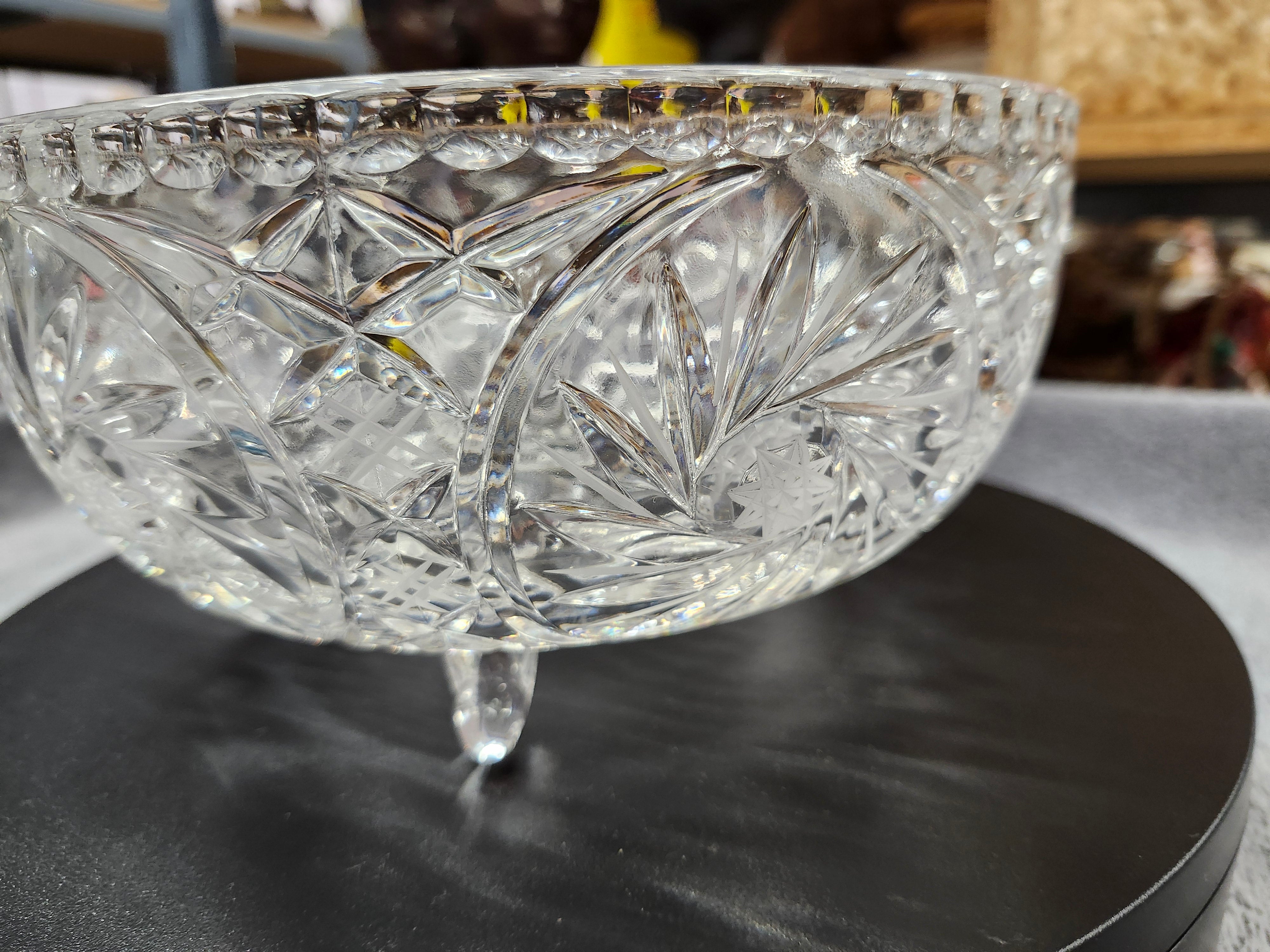 crystal bowl