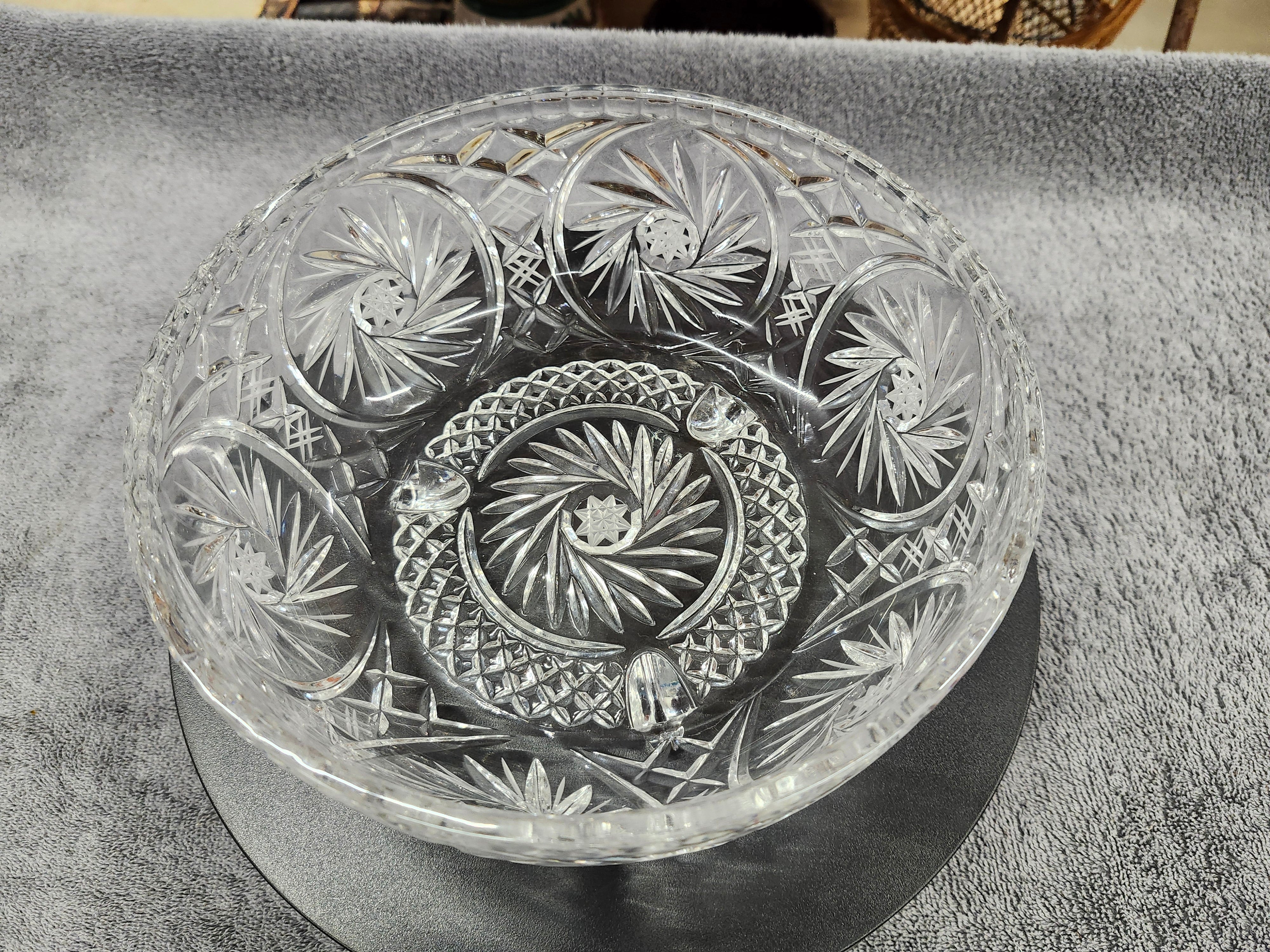 crystal bowl