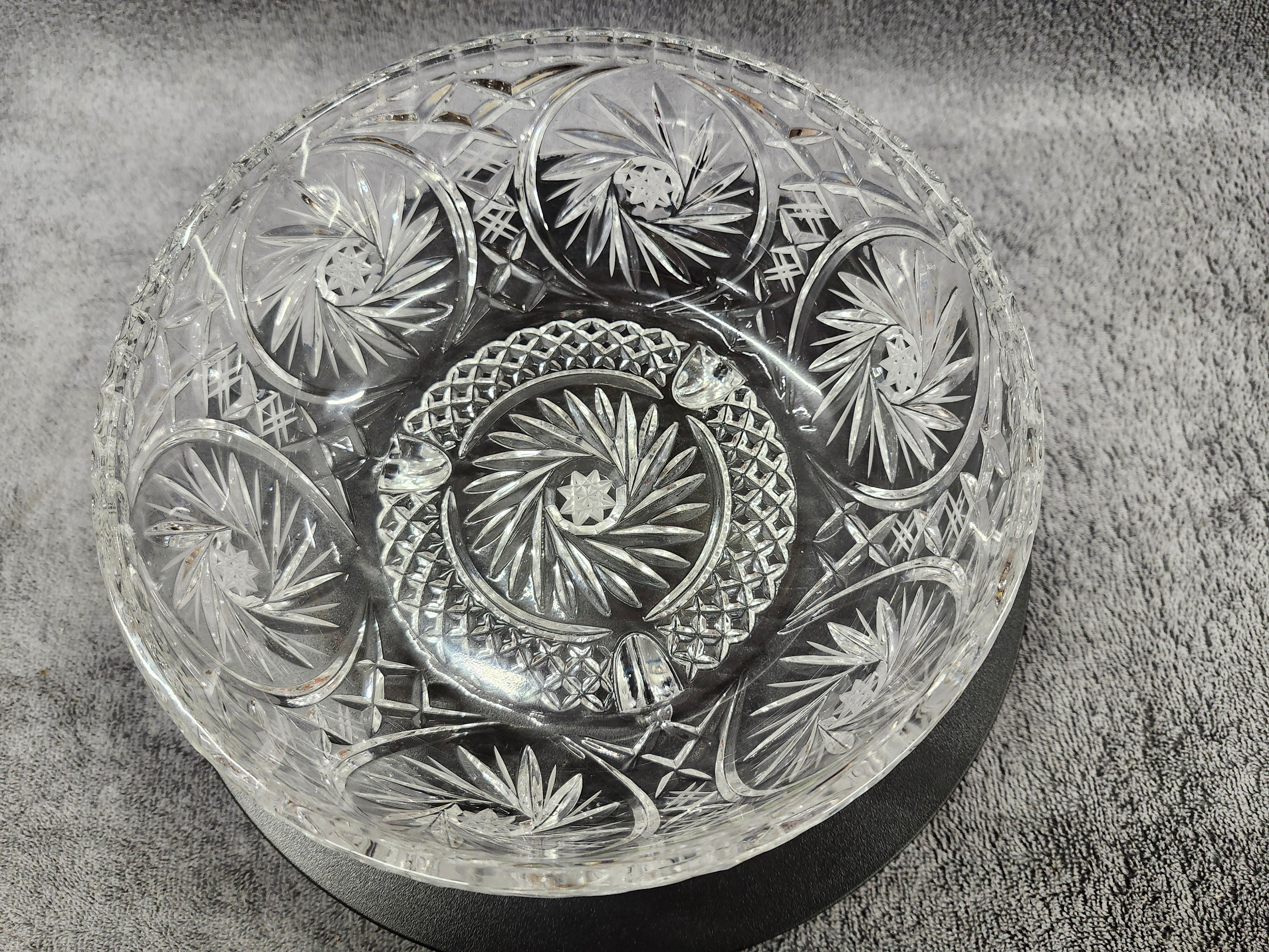 crystal bowl