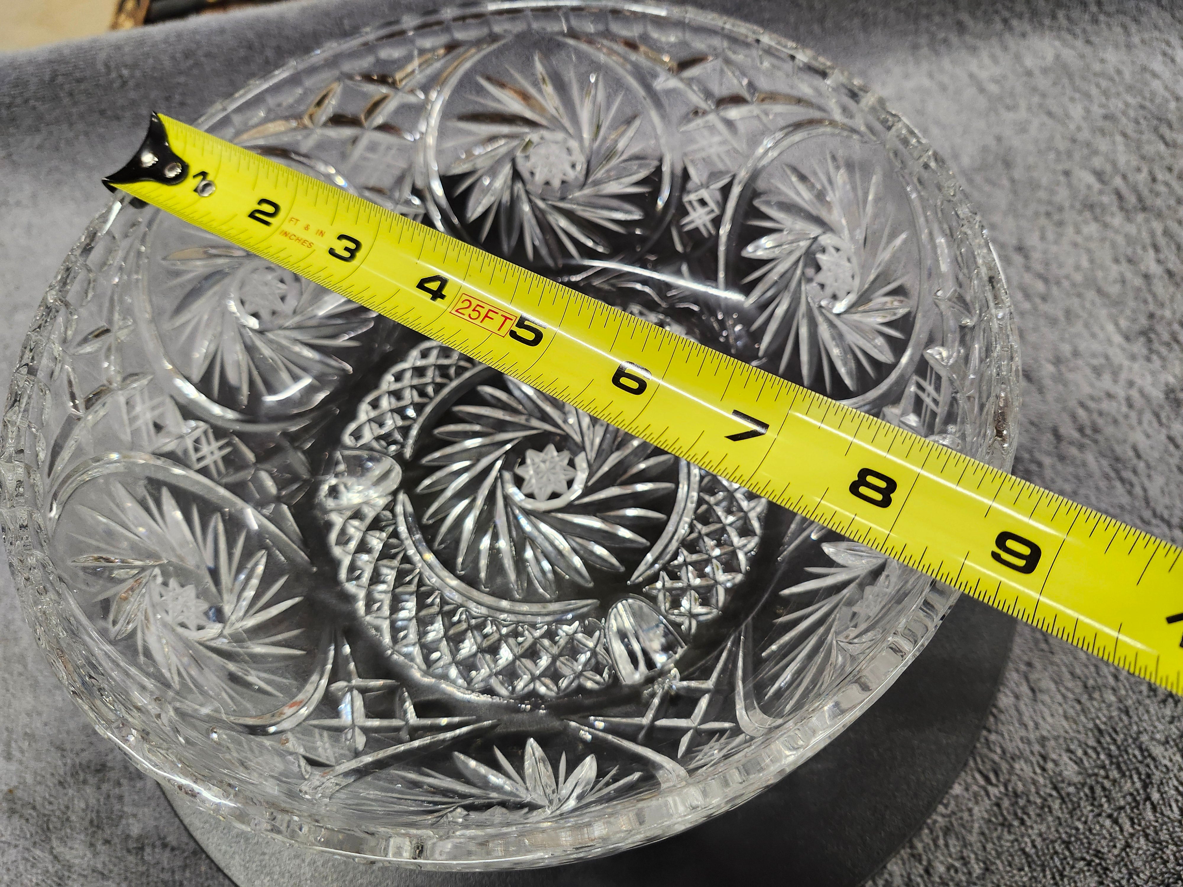 crystal bowl