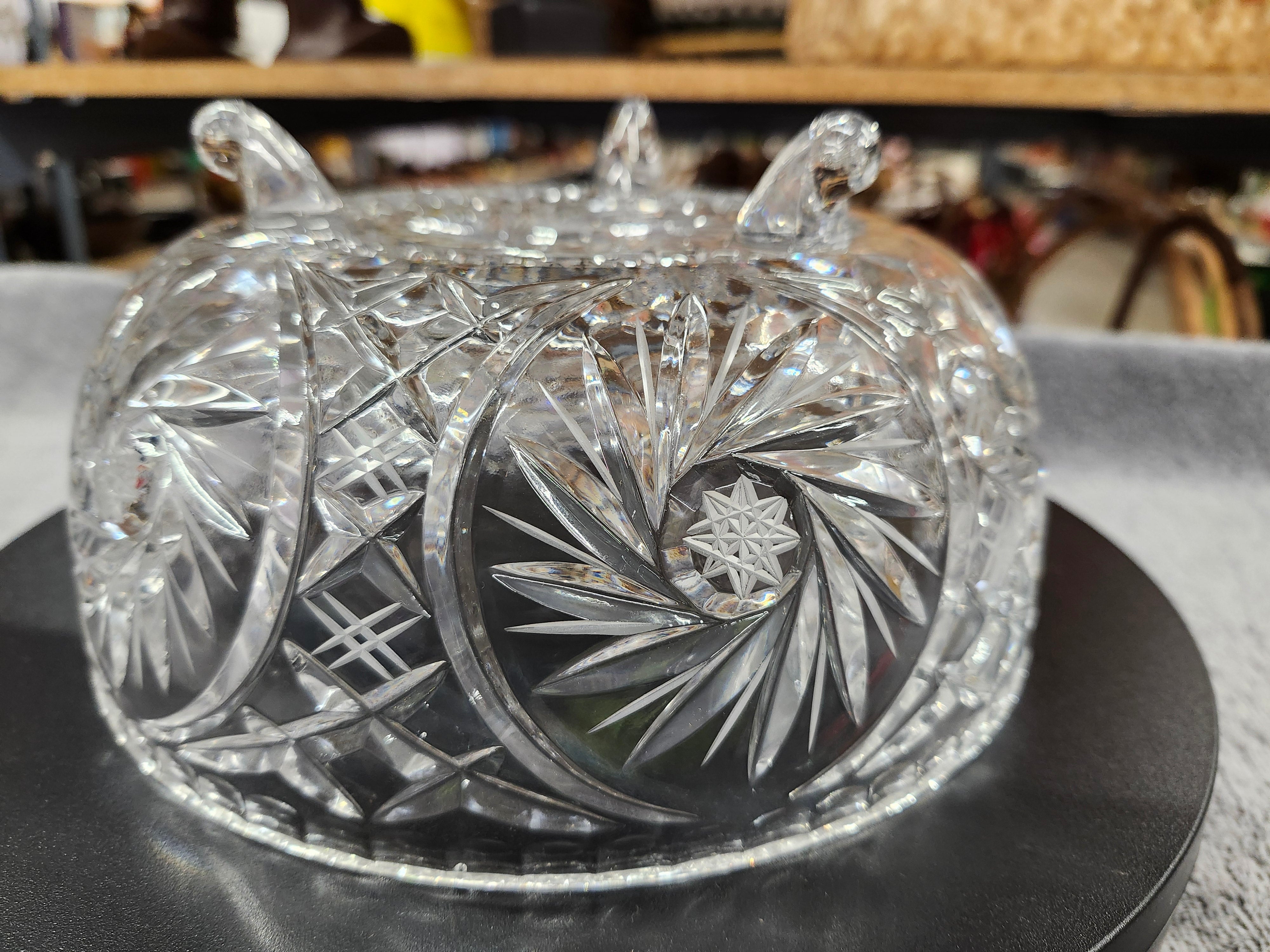 crystal bowl
