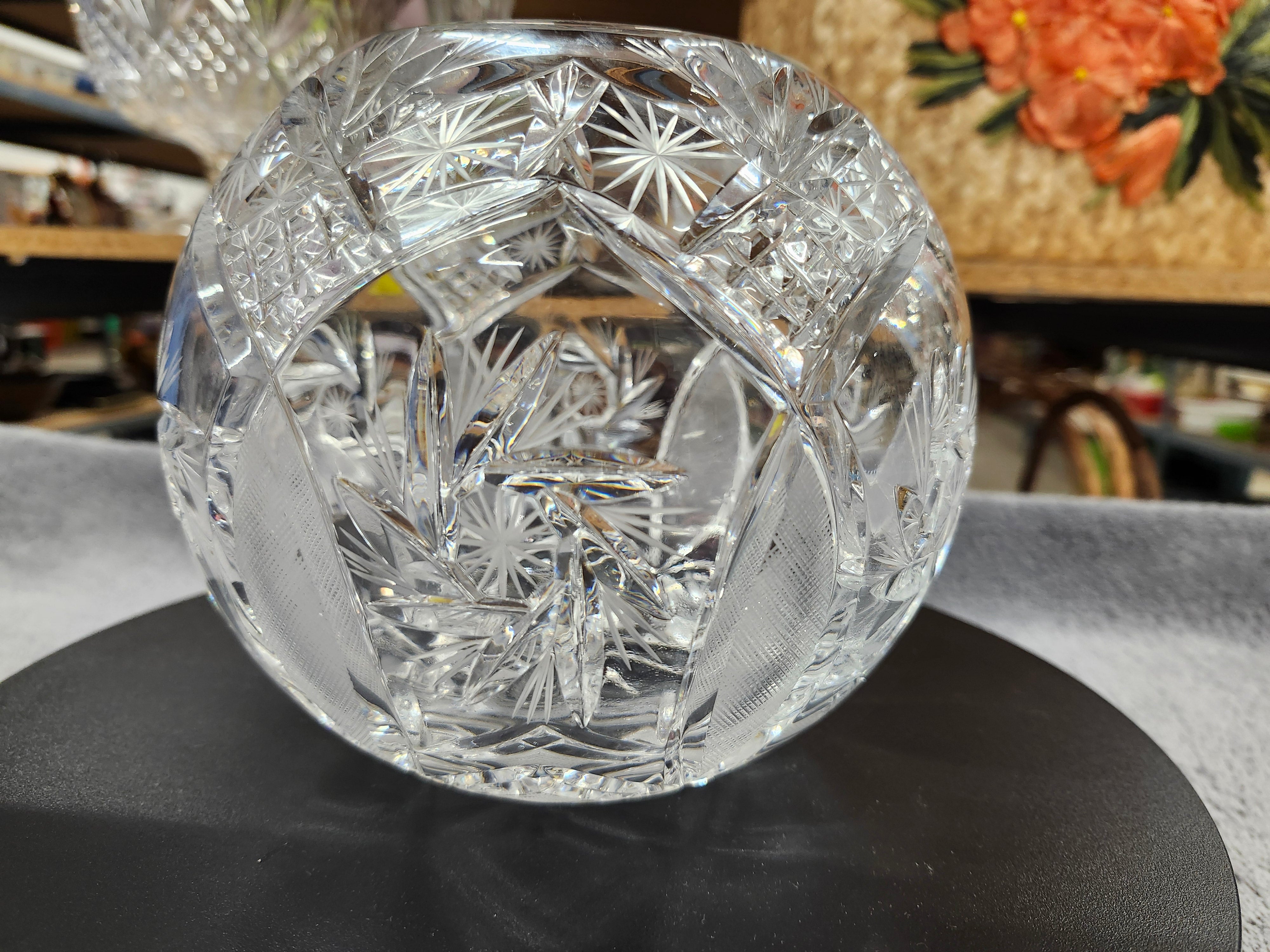 Crystal vase