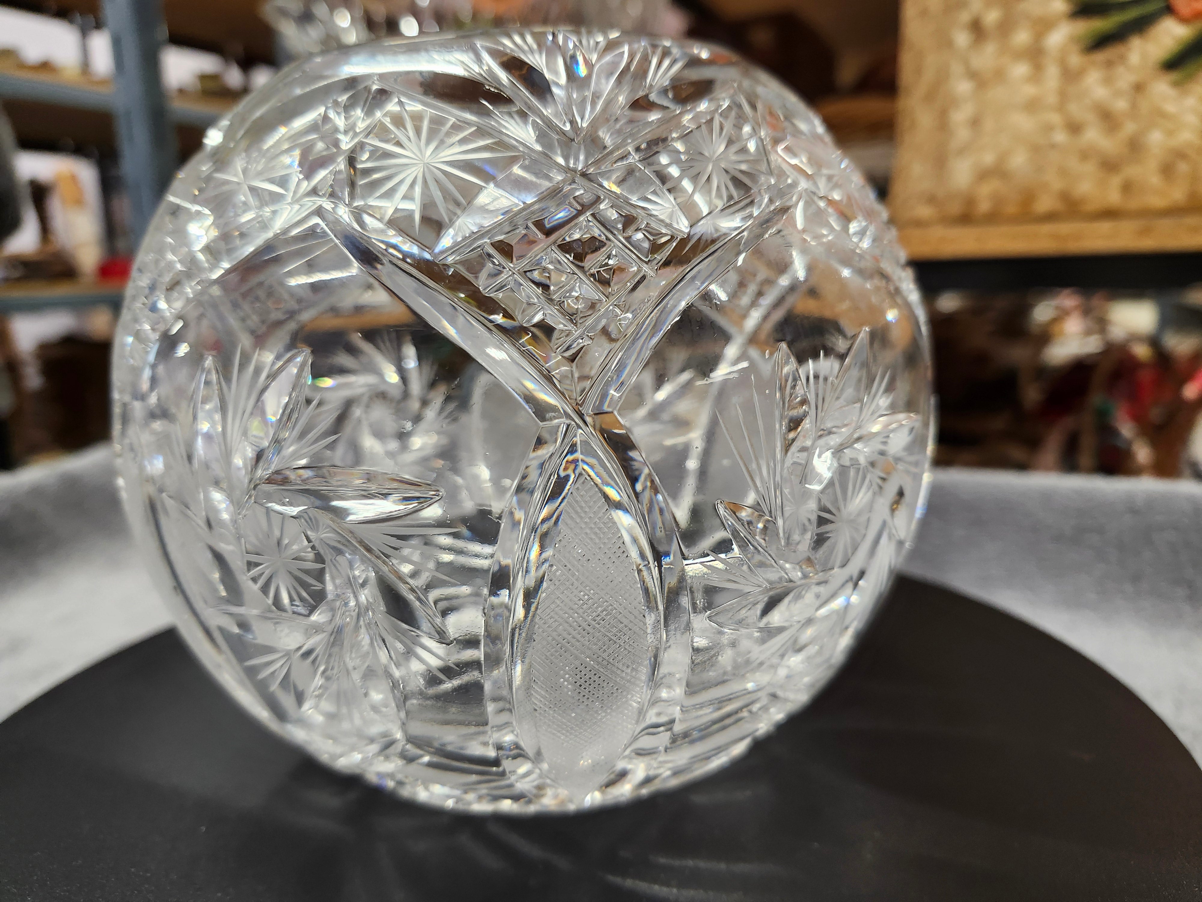 Crystal vase