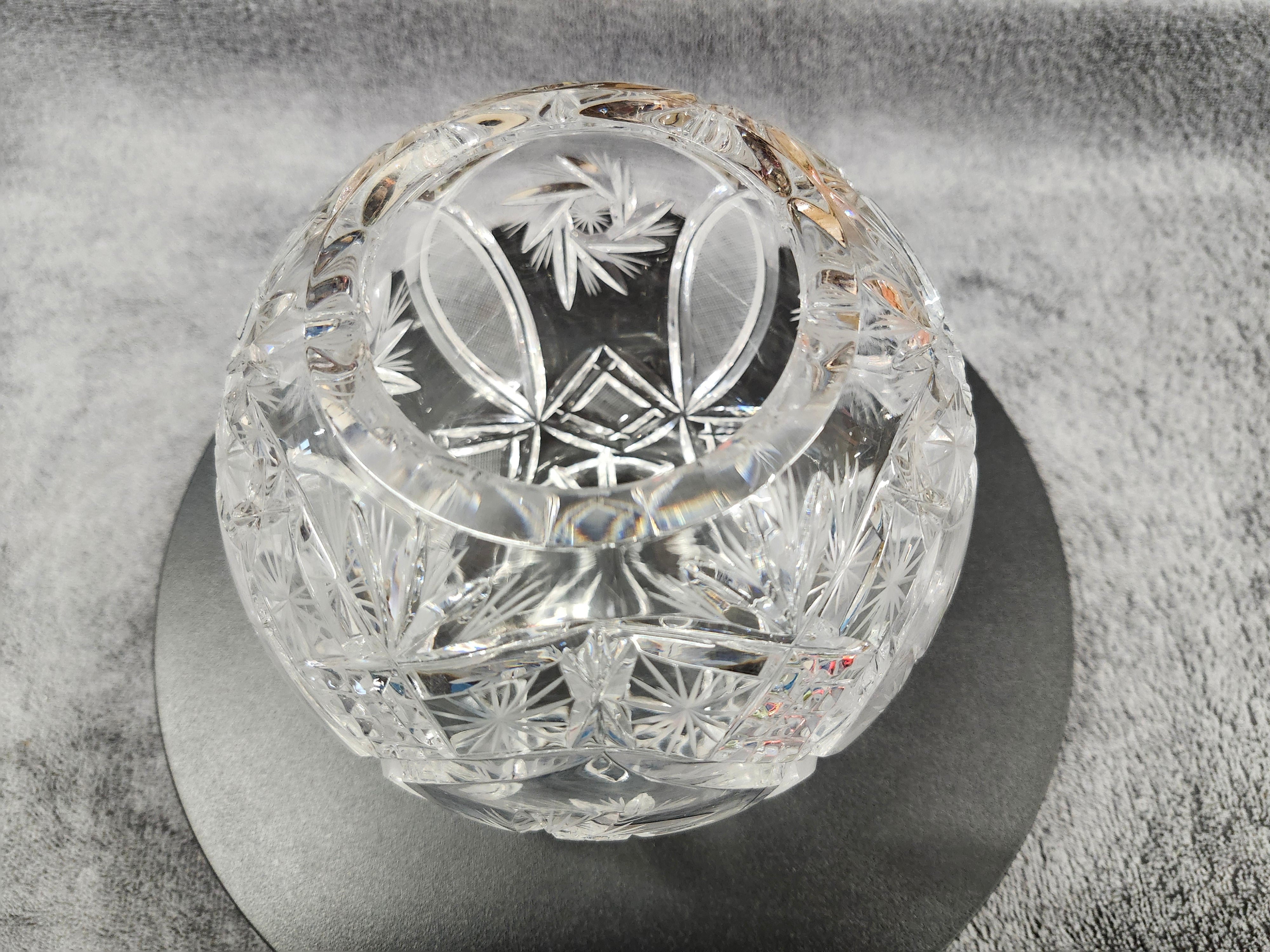Crystal vase
