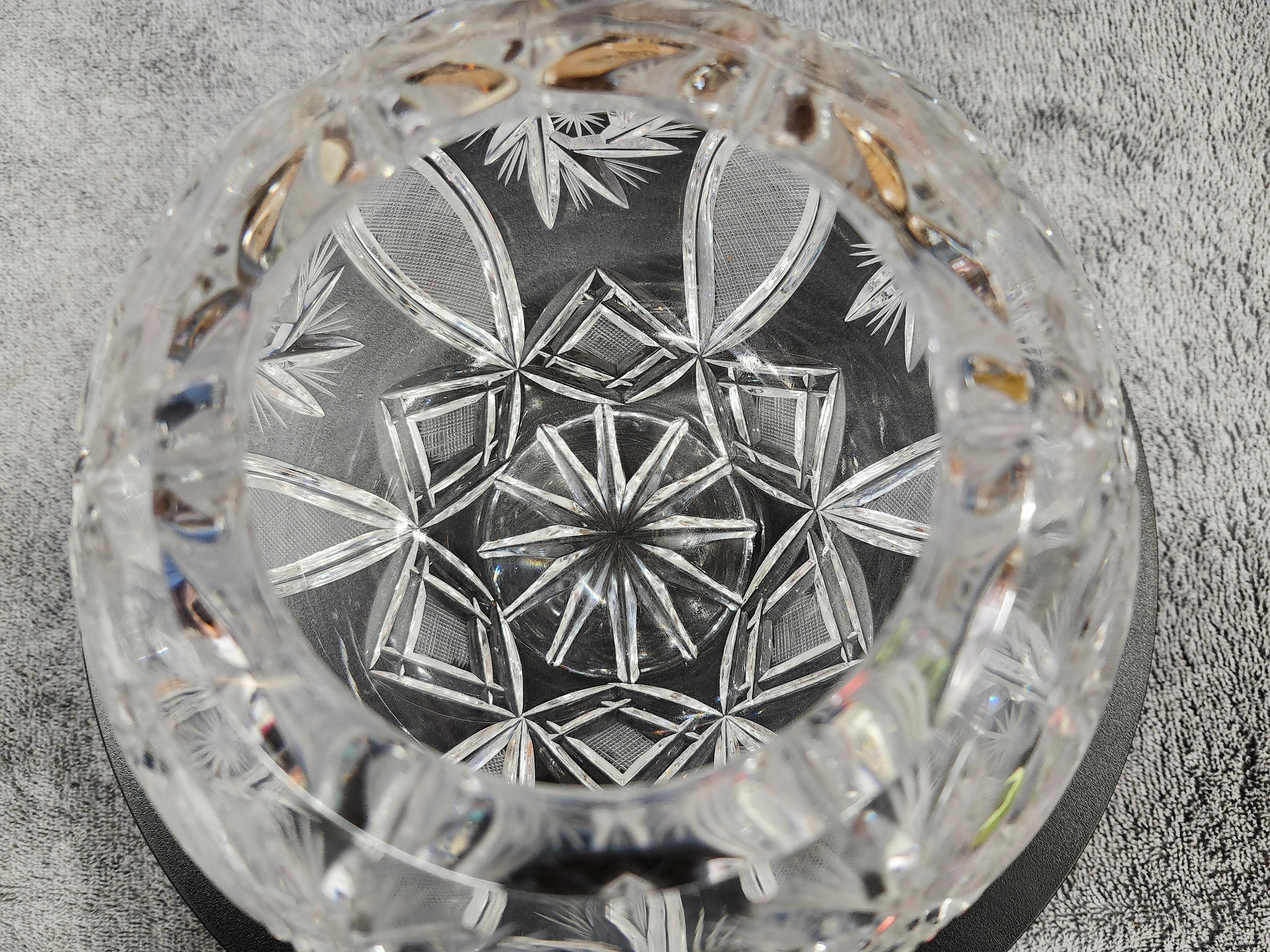 Crystal vase