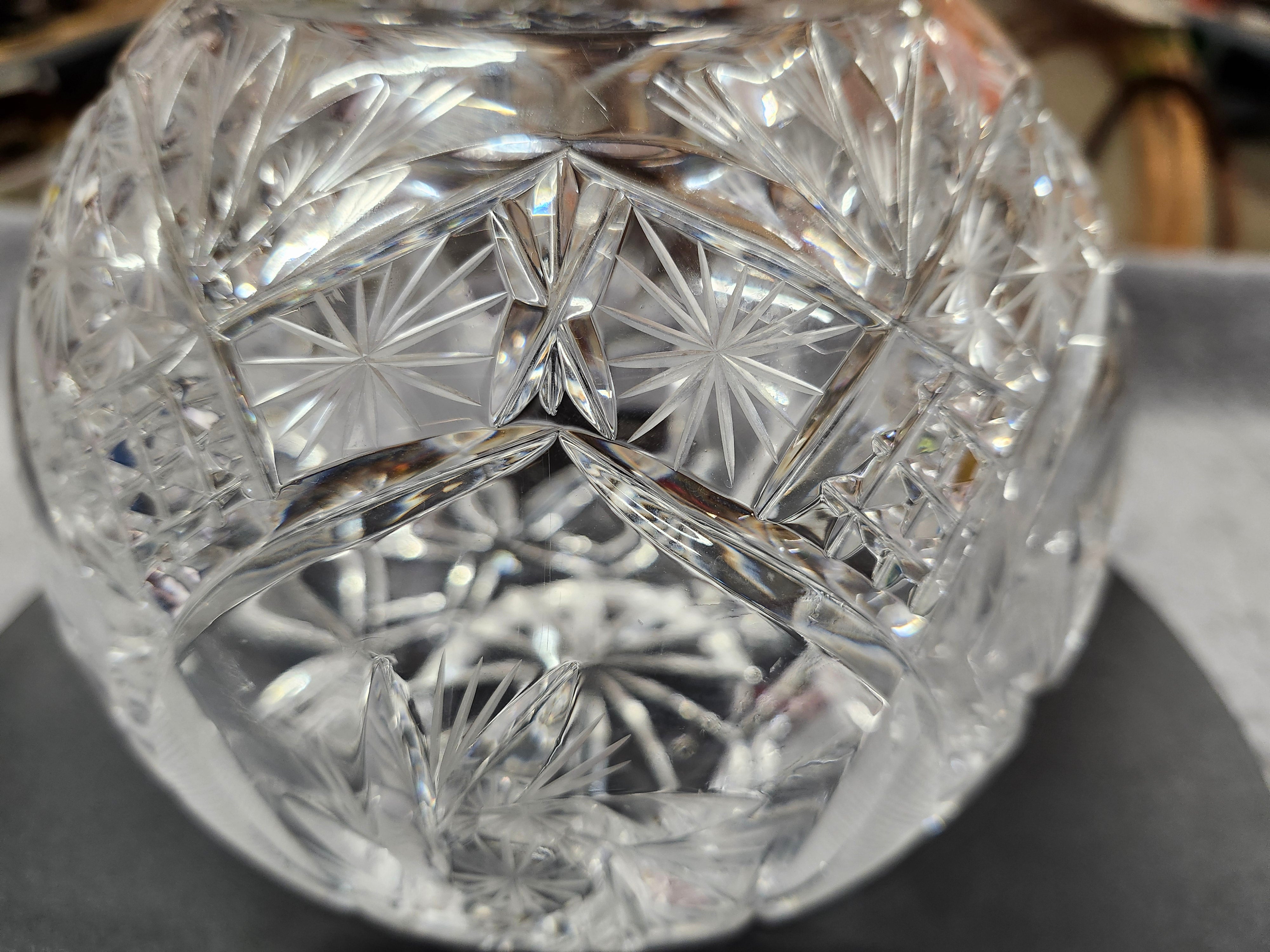 Crystal vase