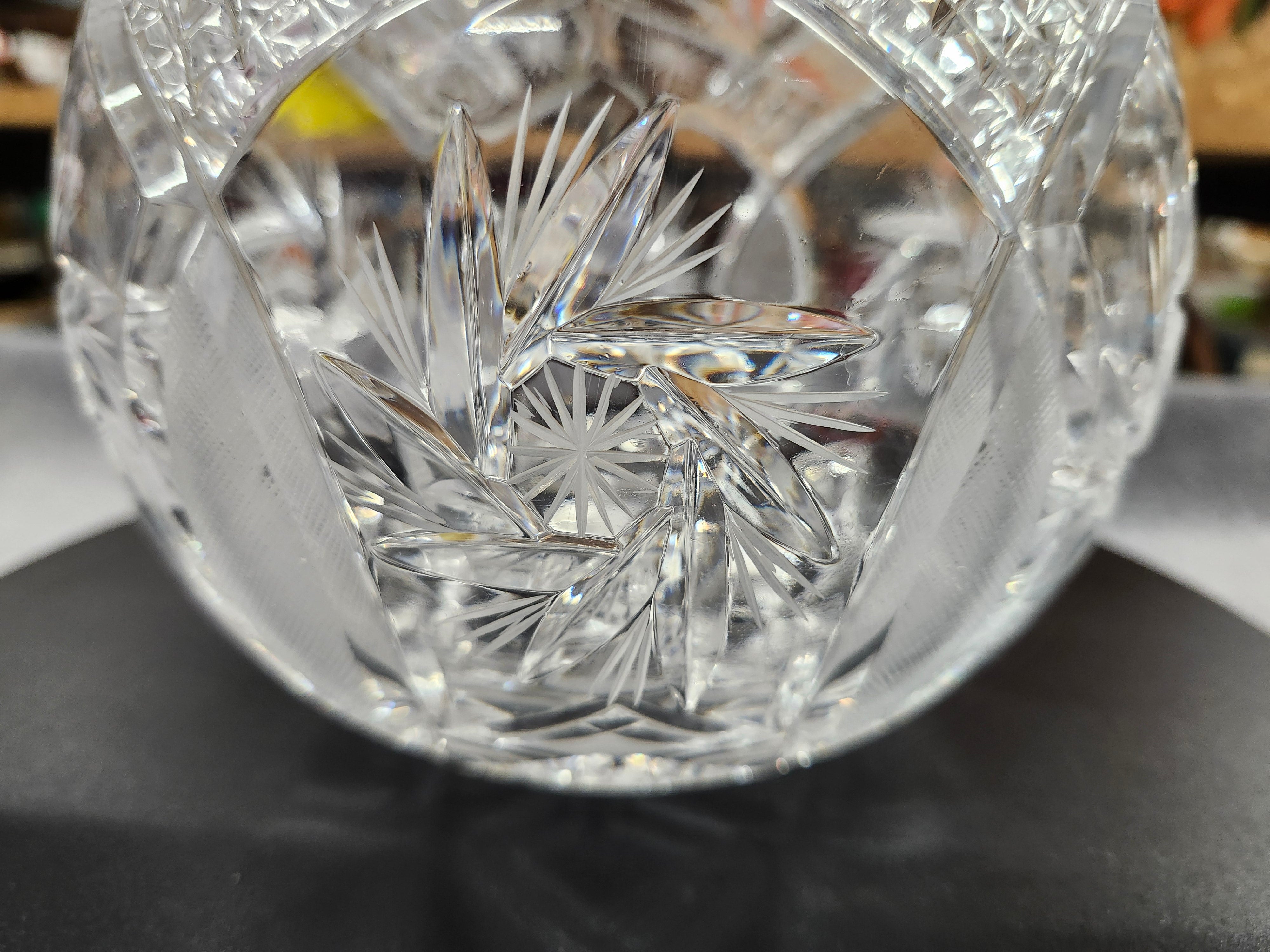 Crystal vase