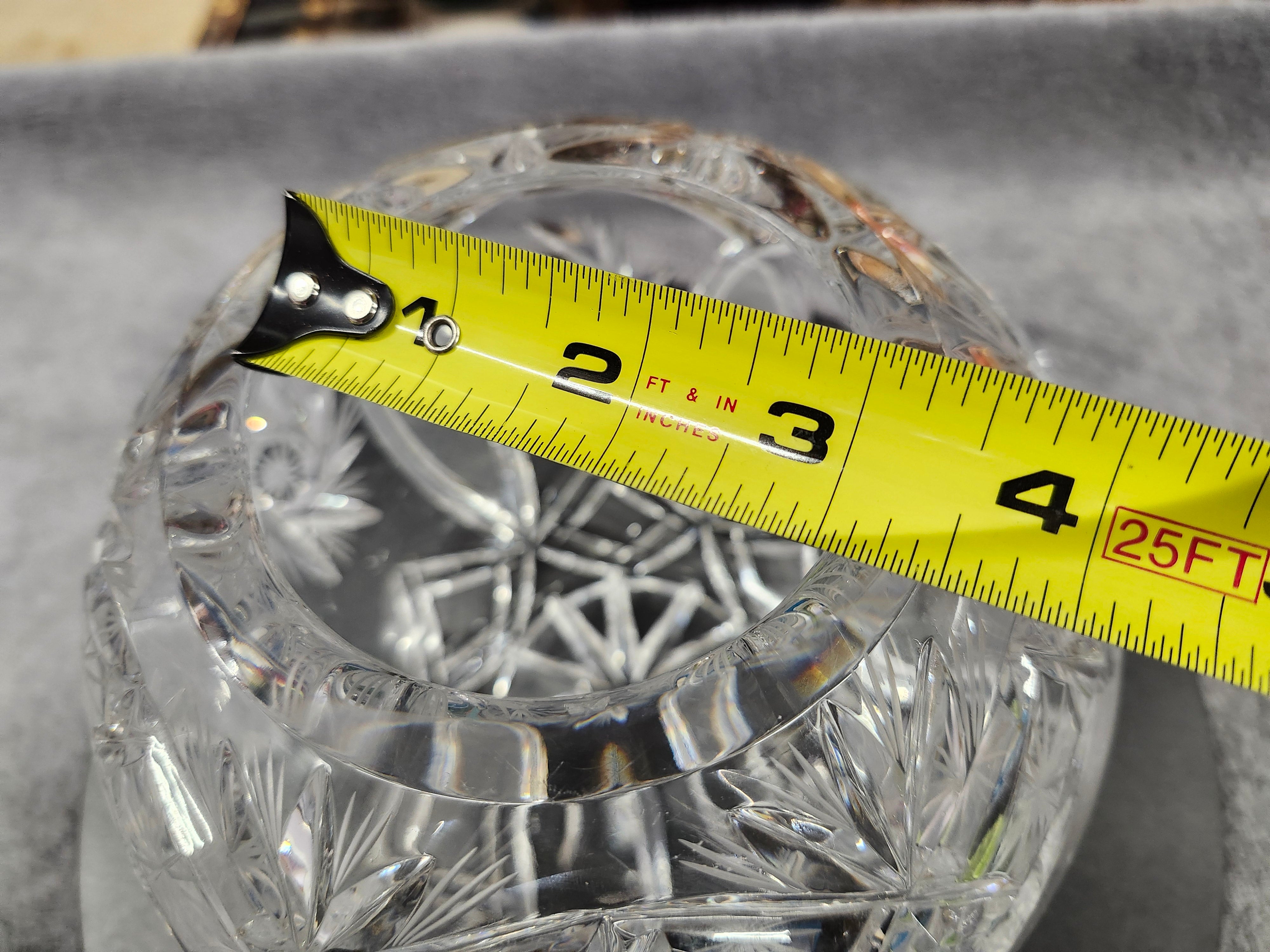 Crystal vase