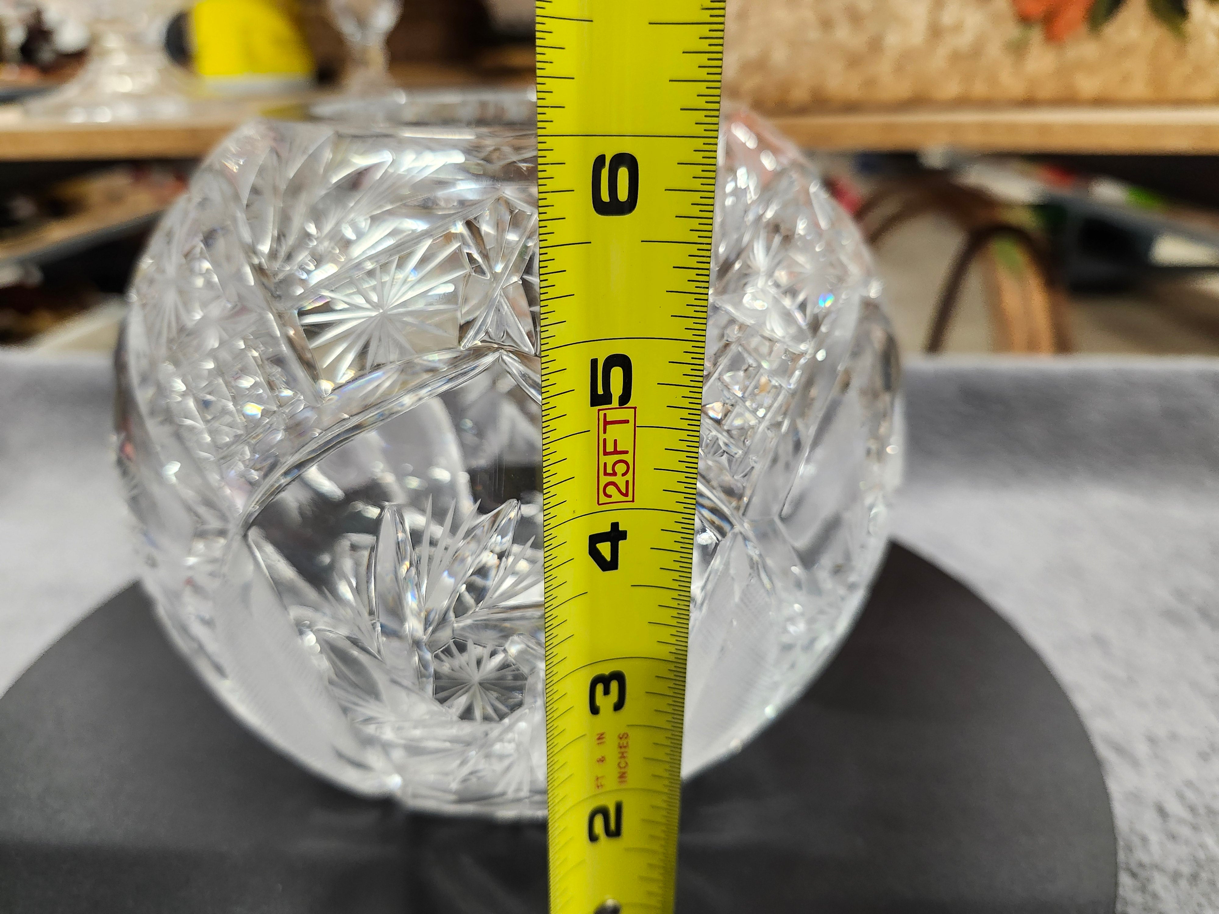 Crystal vase