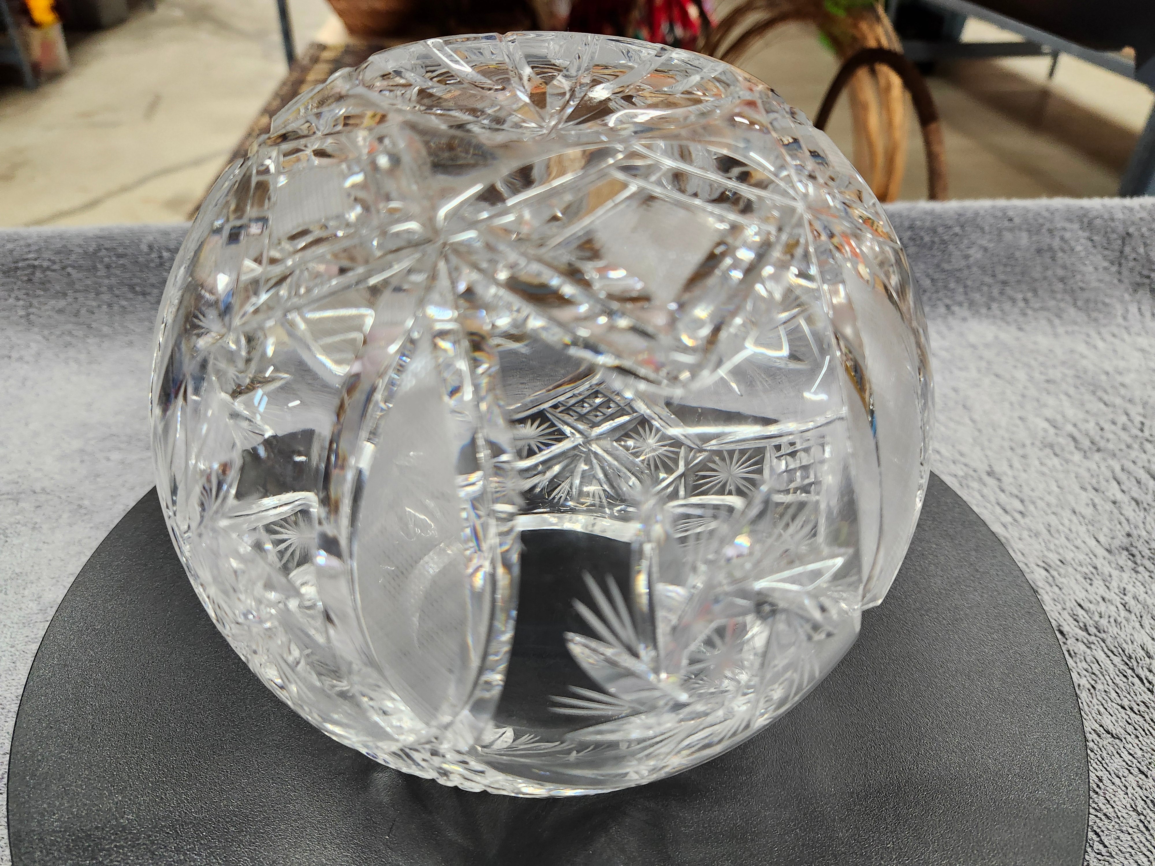 Crystal vase