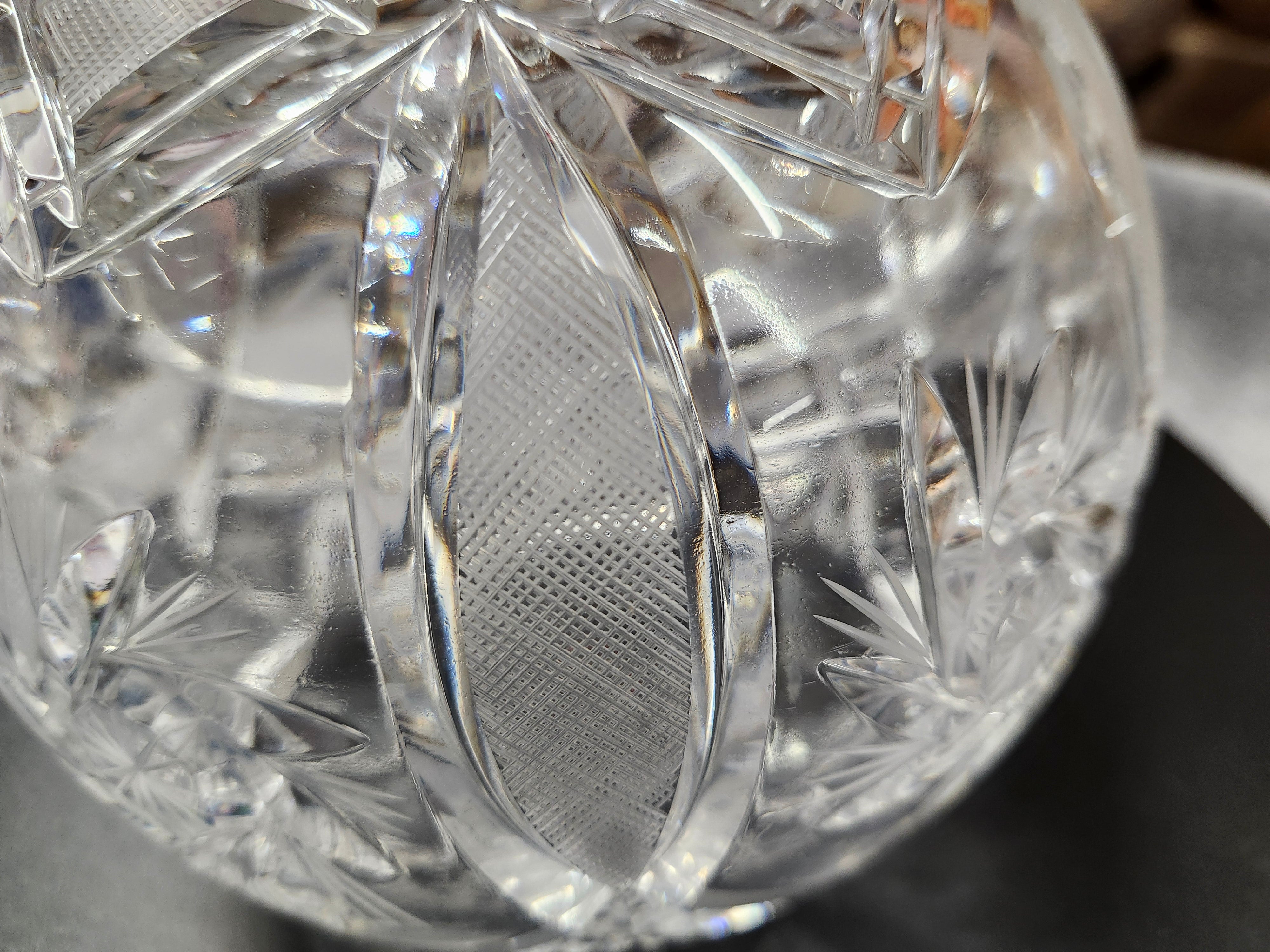 Crystal vase