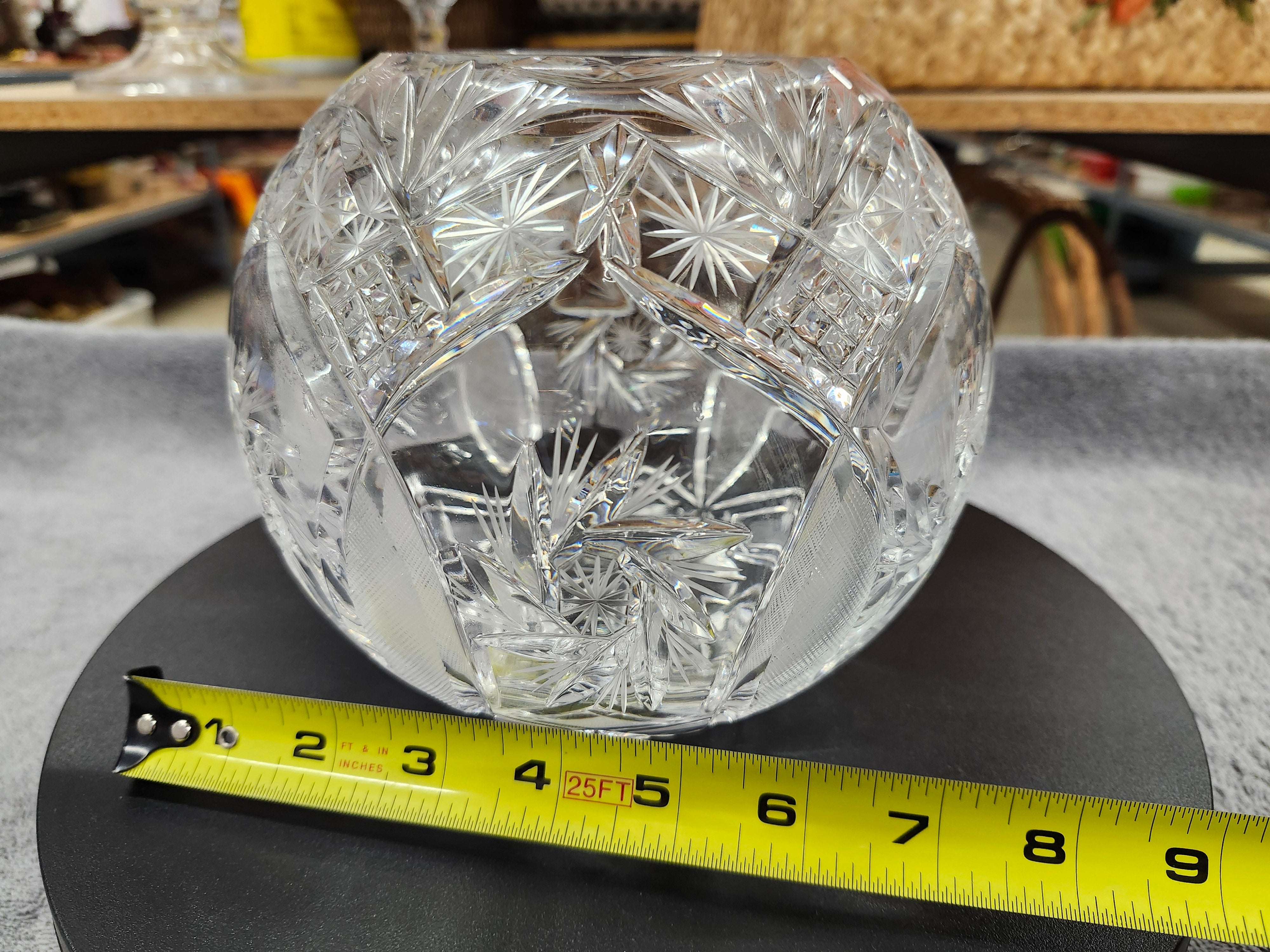 Crystal vase