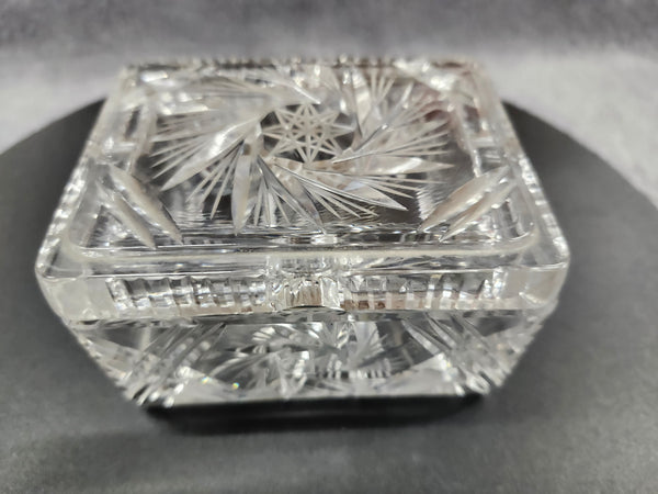 Crystal ashtray