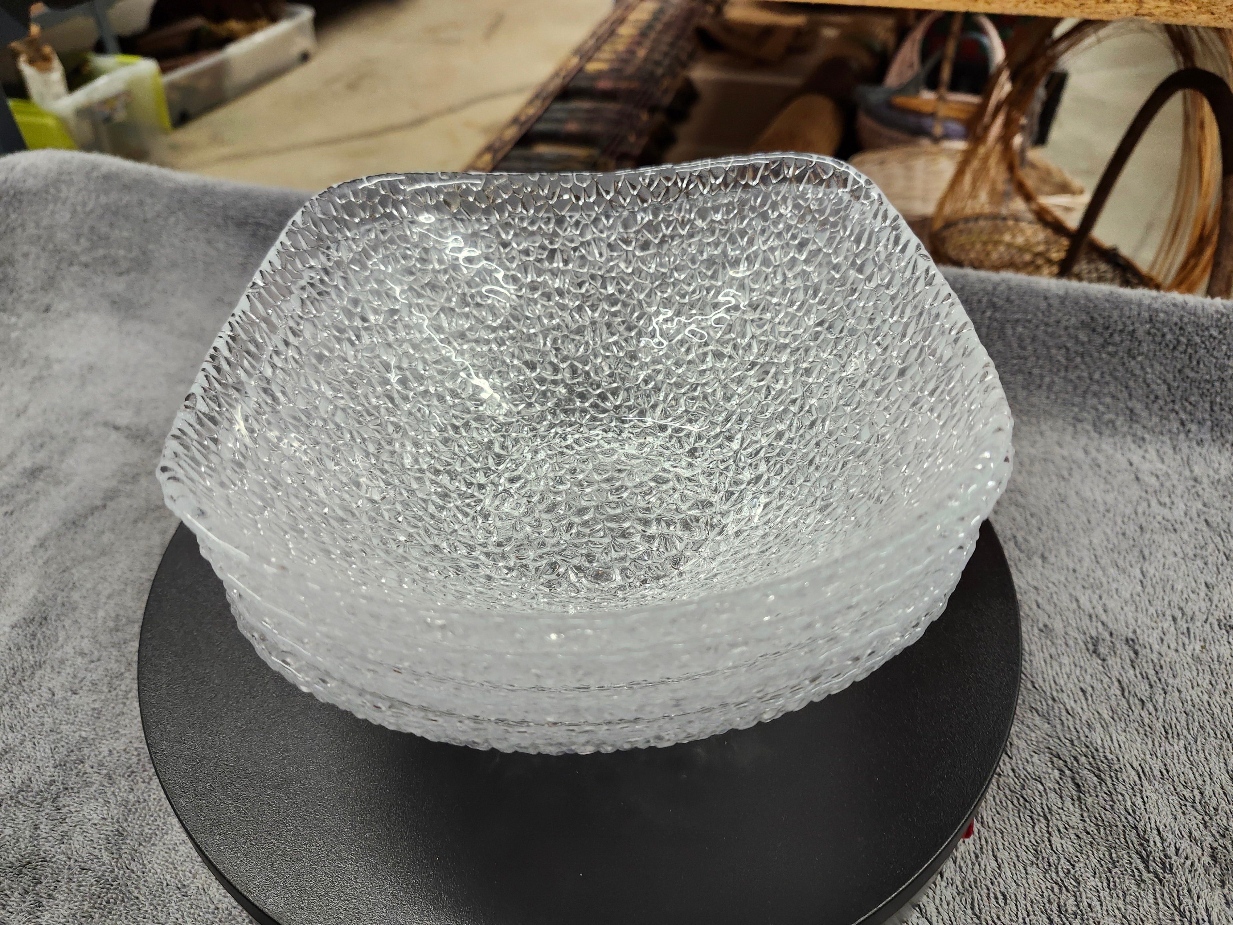 X4 Vetropuro glass bowls
