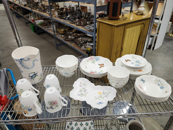 Butterfly meadow & pier one pitcher