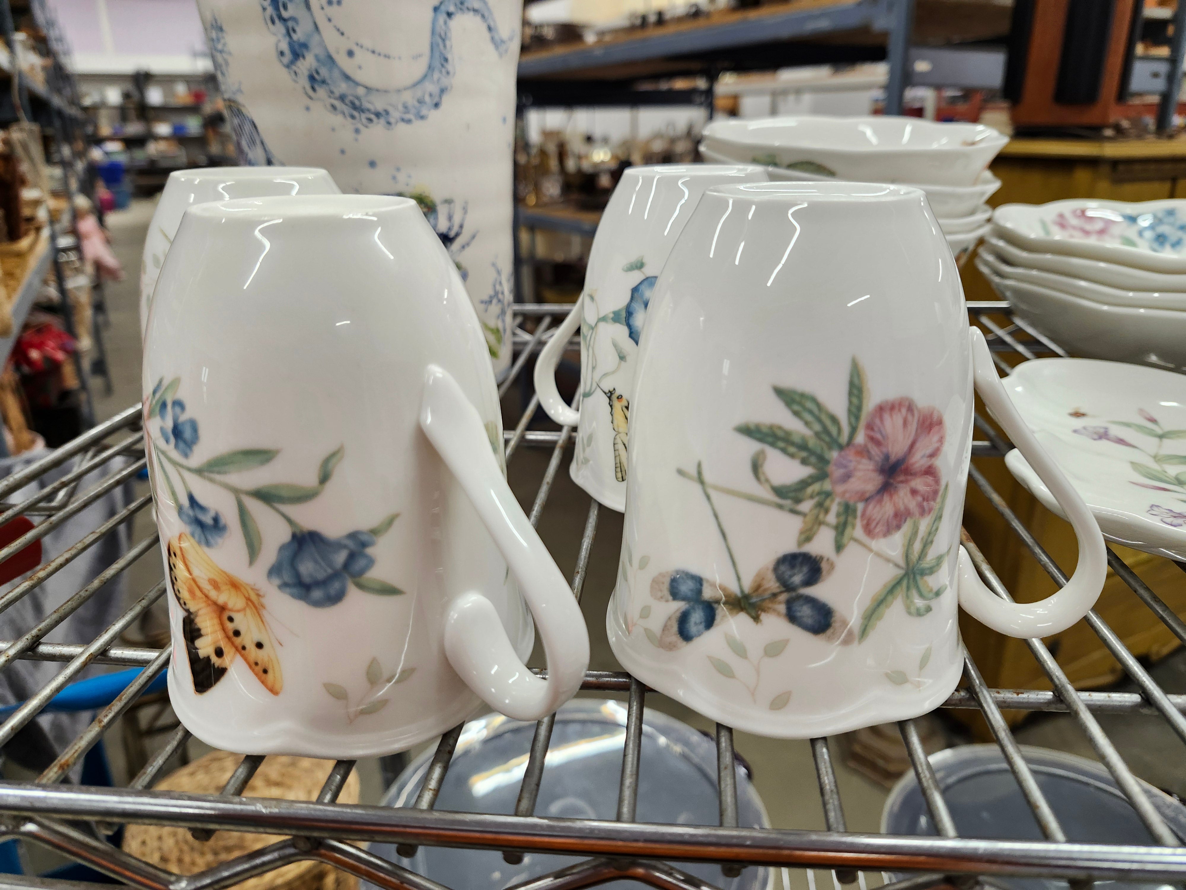 Butterfly meadow & pier one pitcher