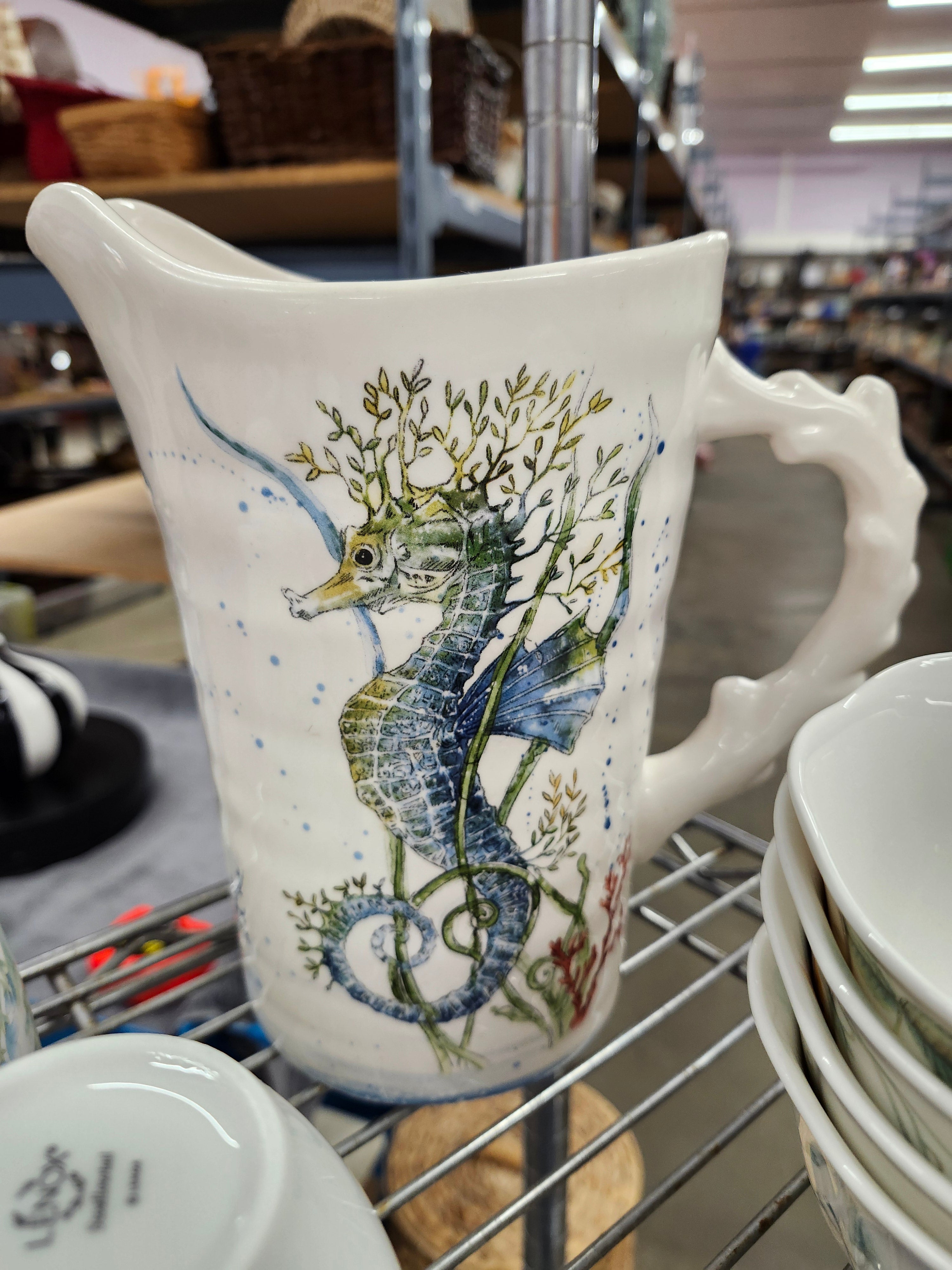 Butterfly meadow & pier one pitcher