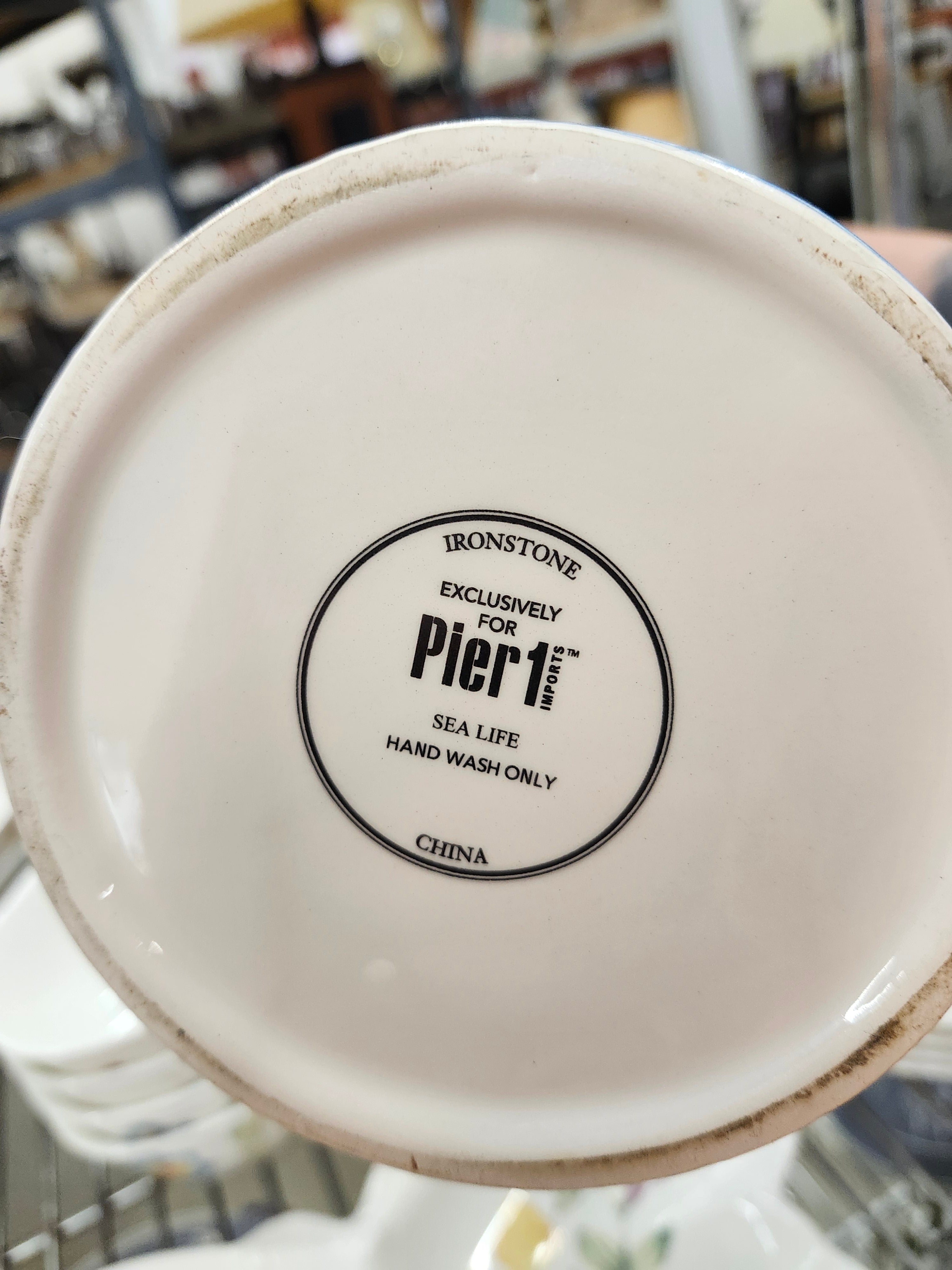 Butterfly meadow & pier one pitcher