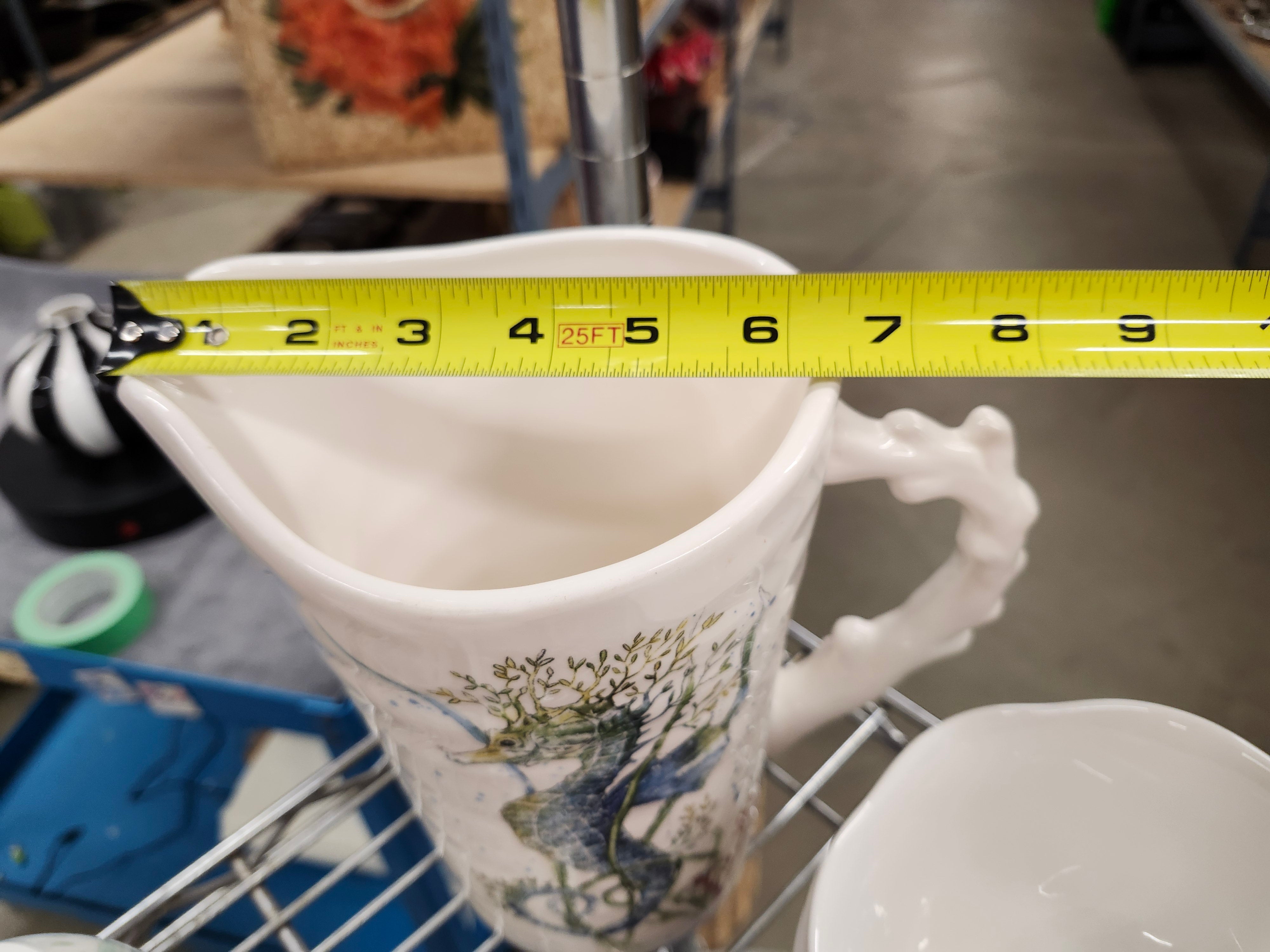 Butterfly meadow & pier one pitcher