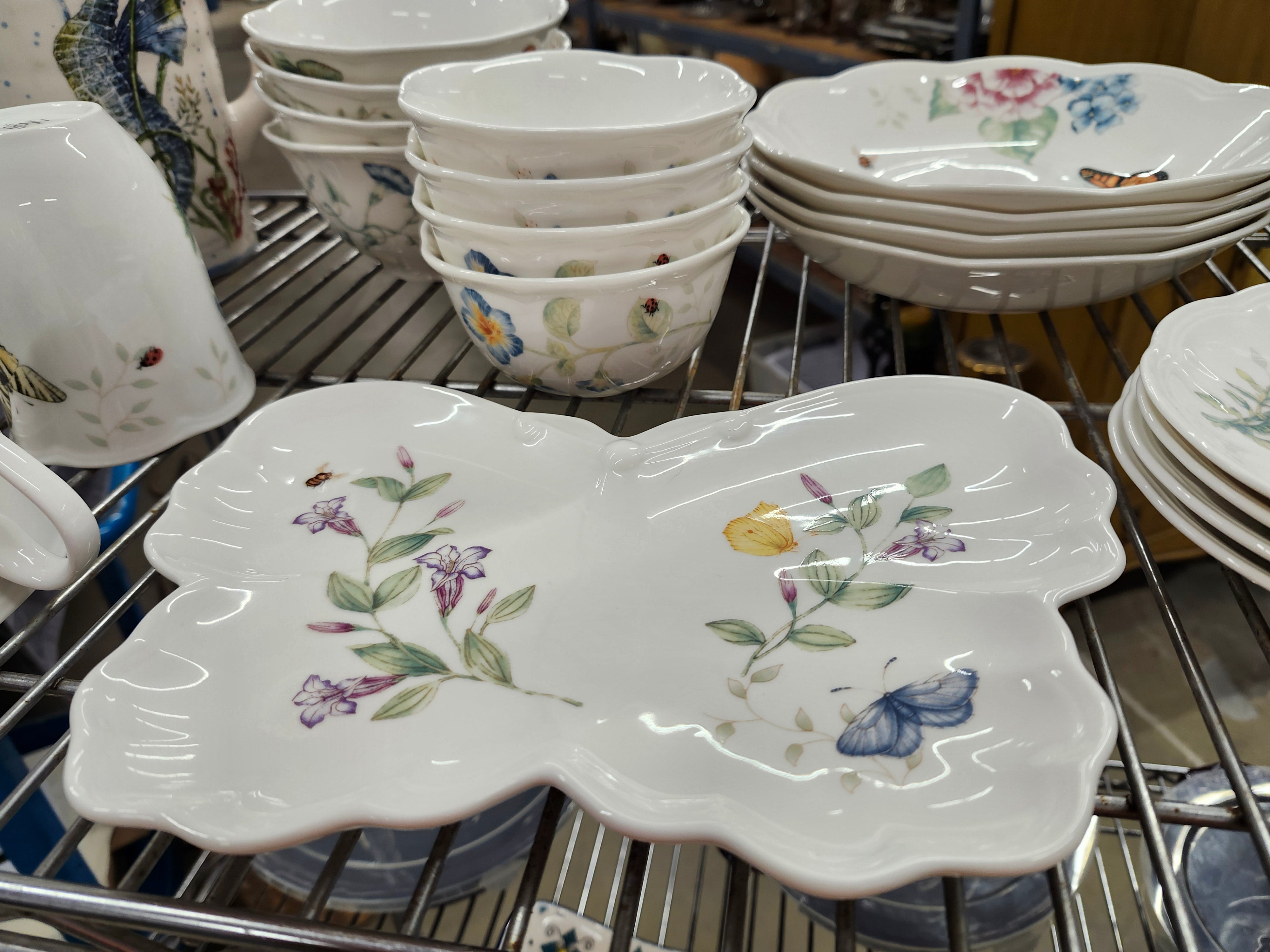 Butterfly meadow & pier one pitcher