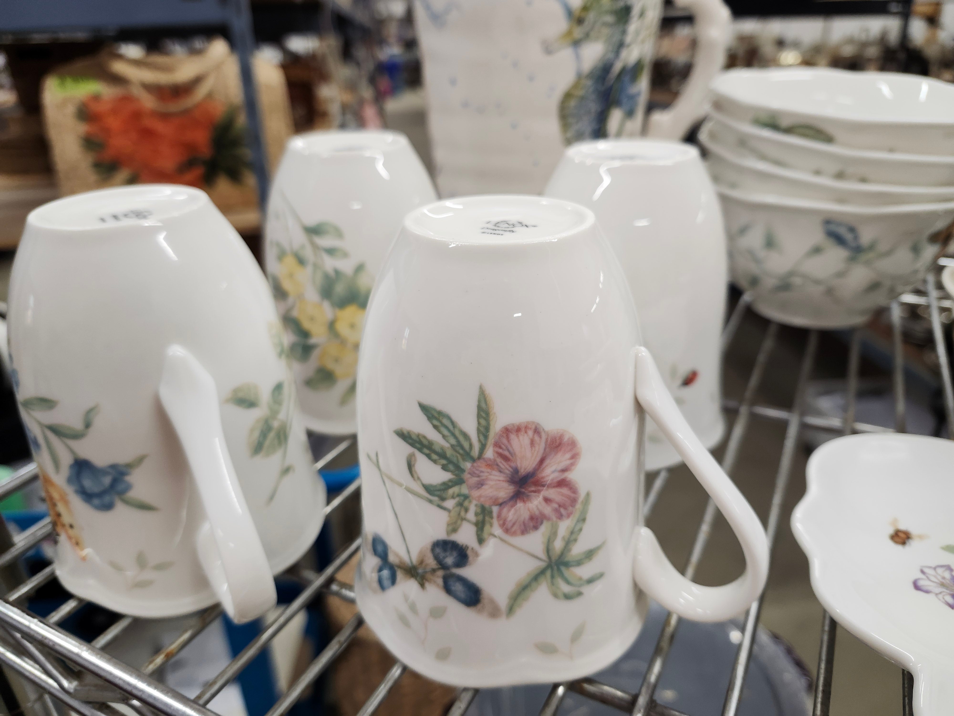 Butterfly meadow & pier one pitcher