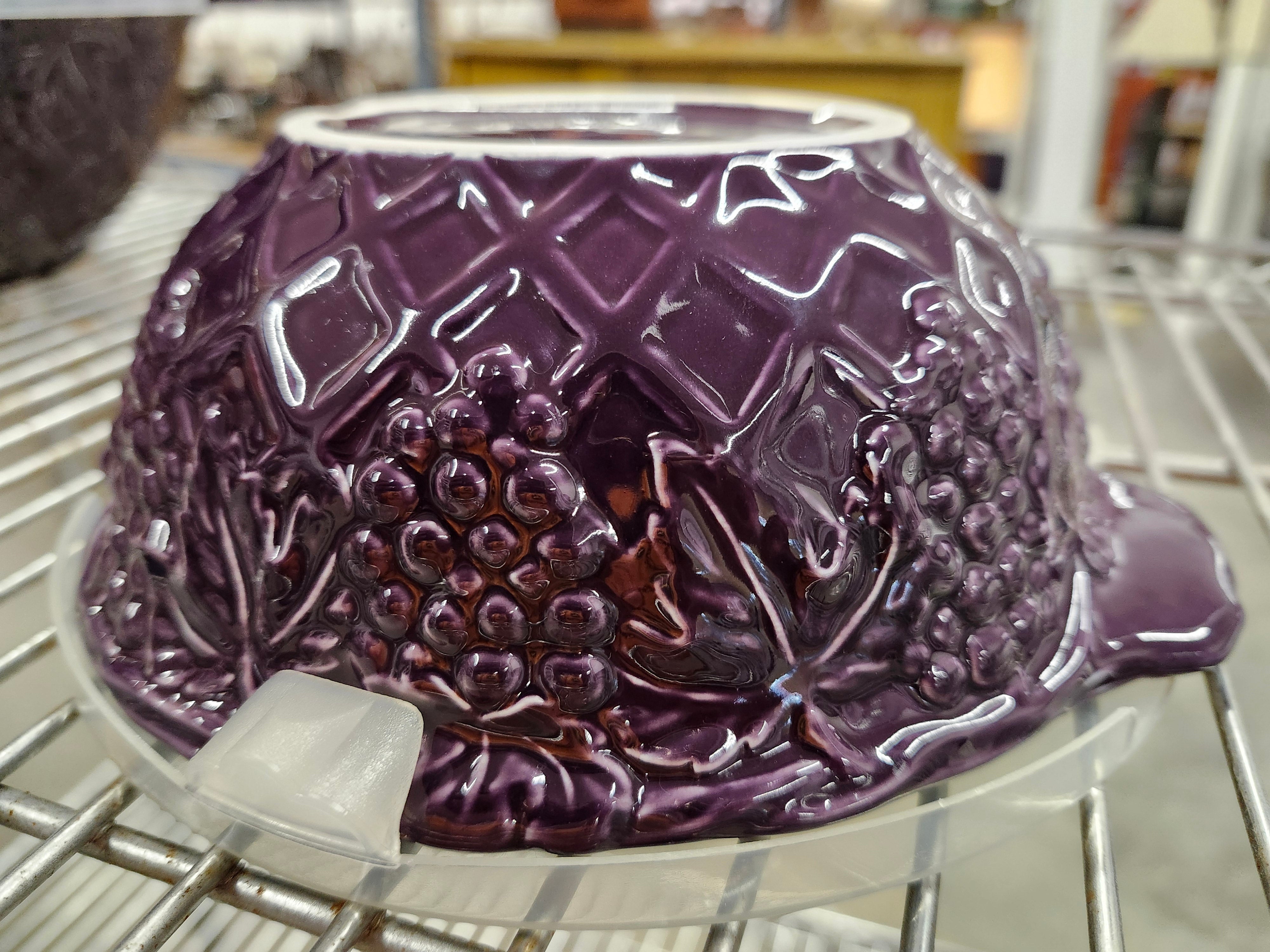 X3 purple matching mixing bowls with lids