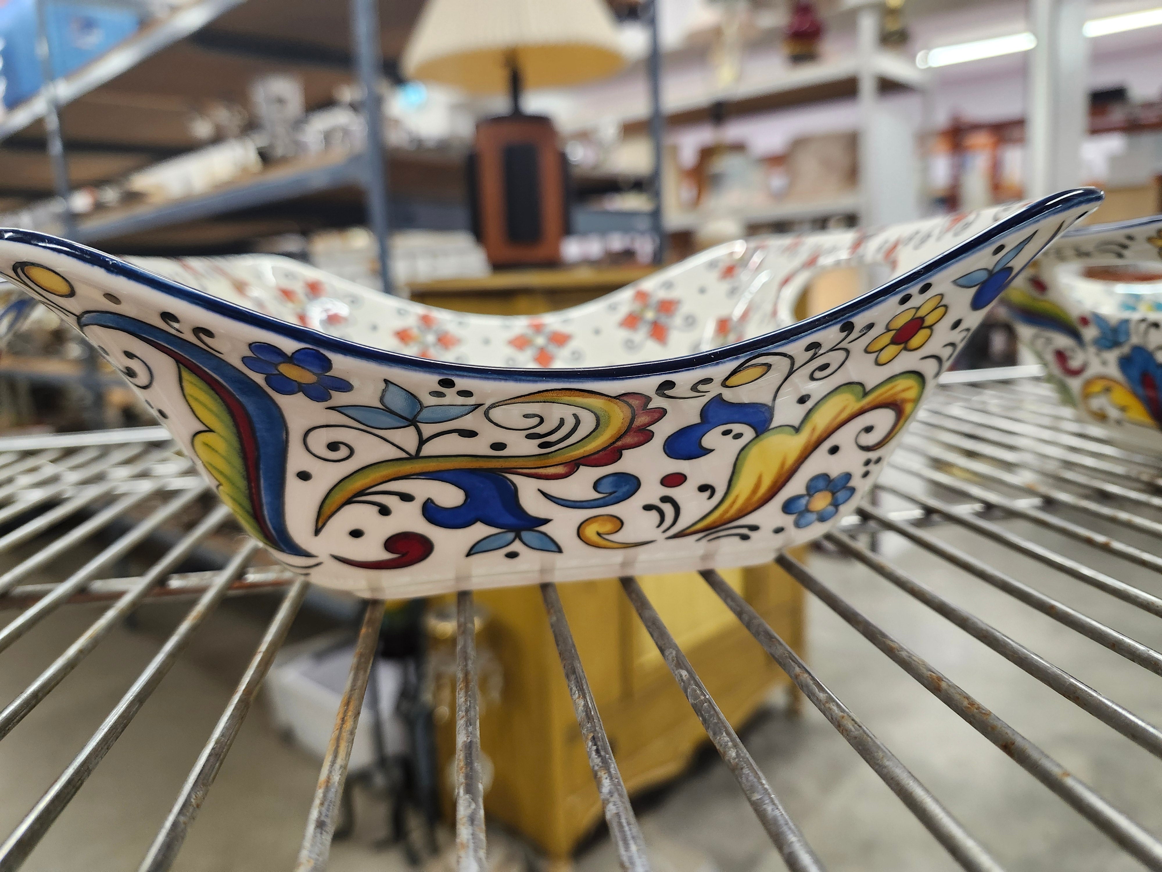 X3 fancy square bowls