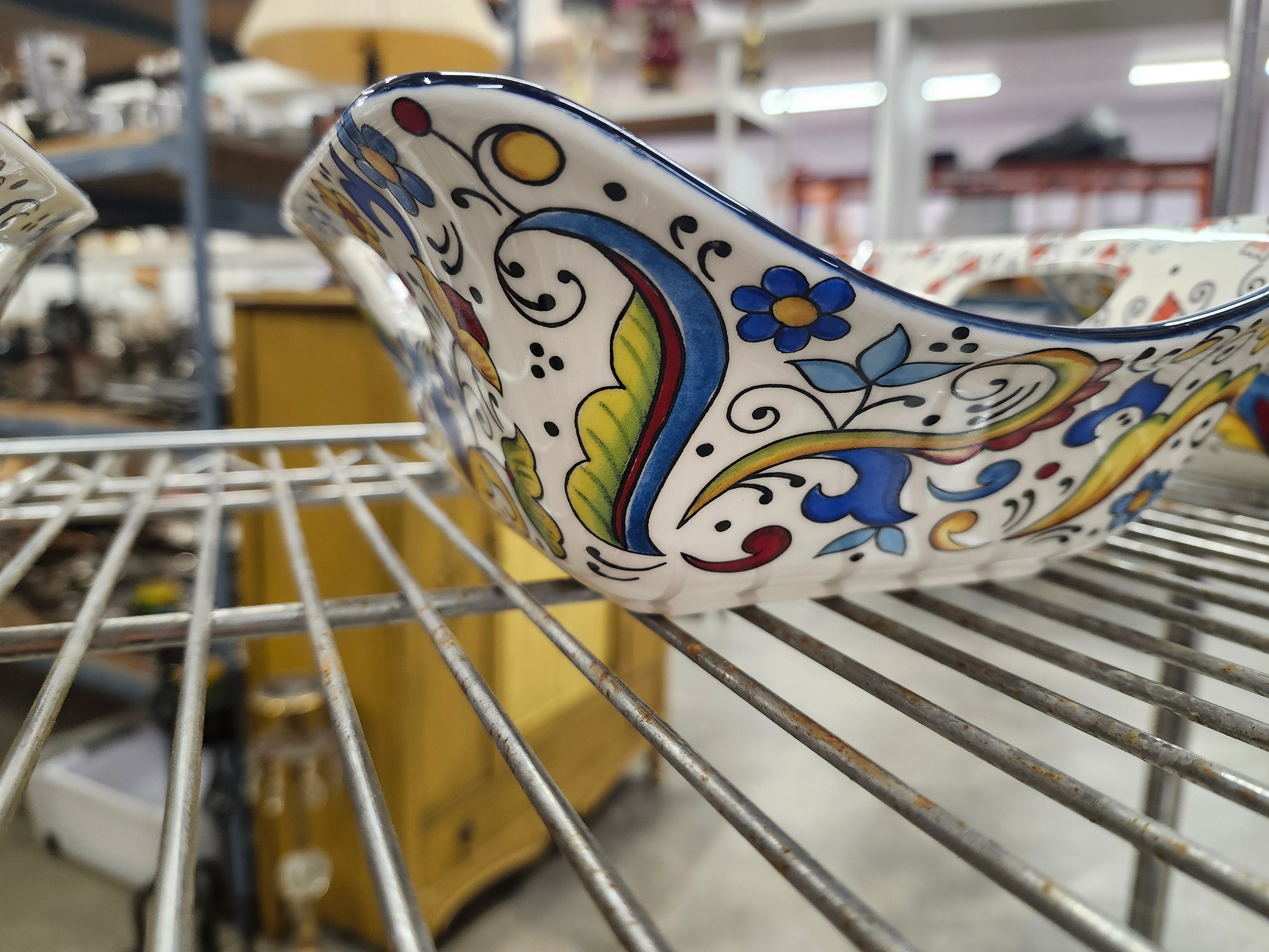 X3 fancy square bowls