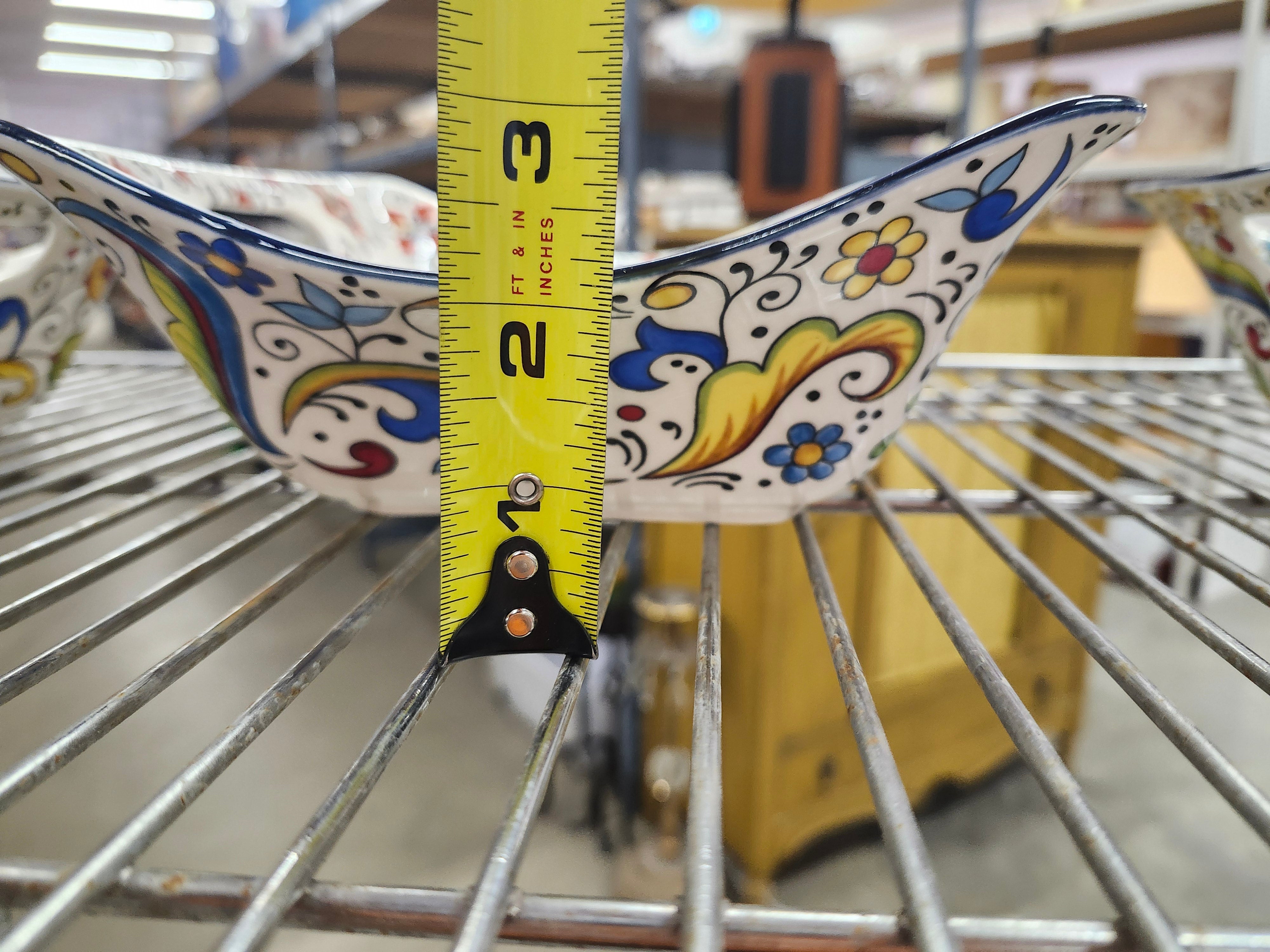 X3 fancy square bowls
