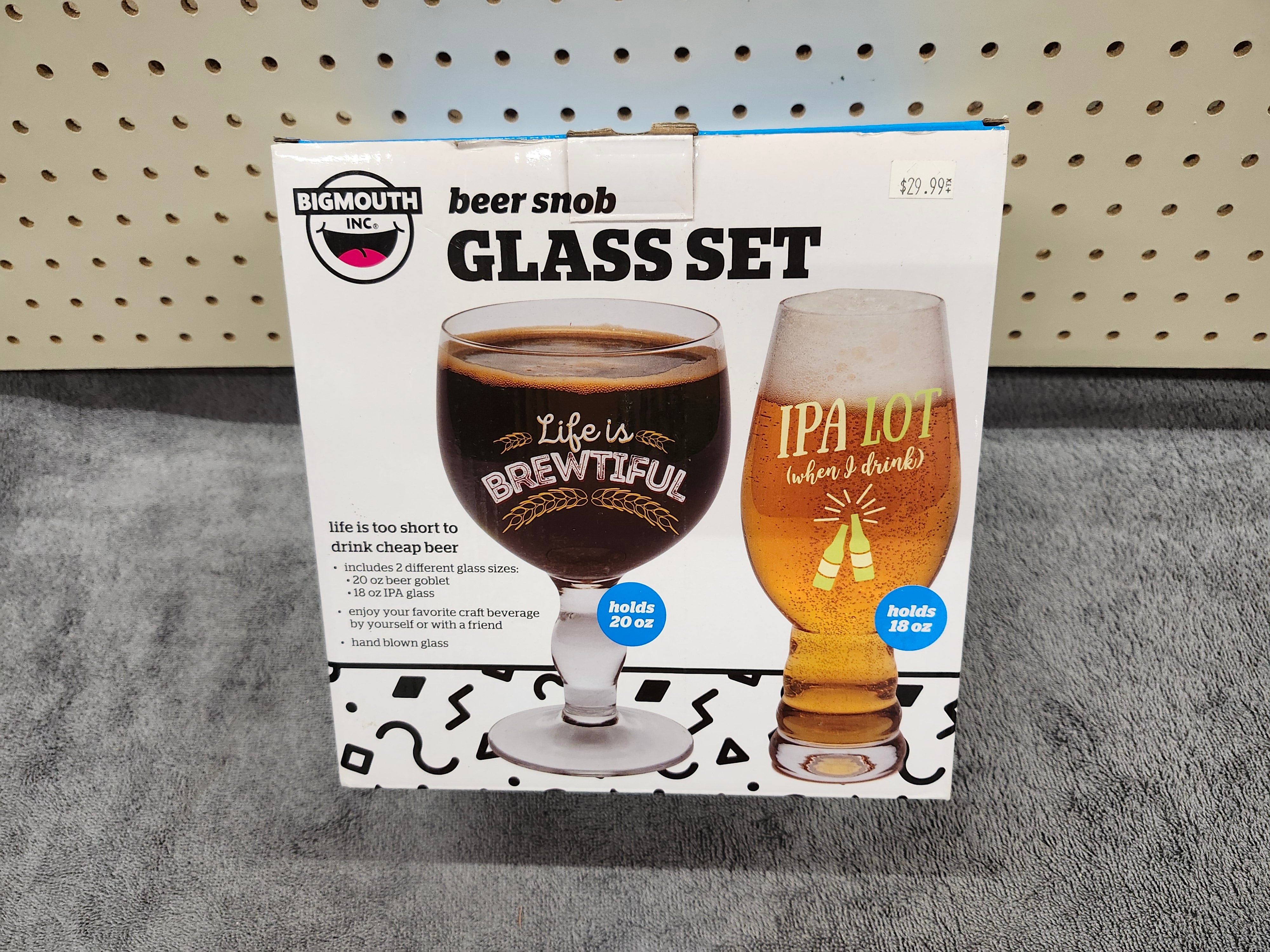 Beer glasses