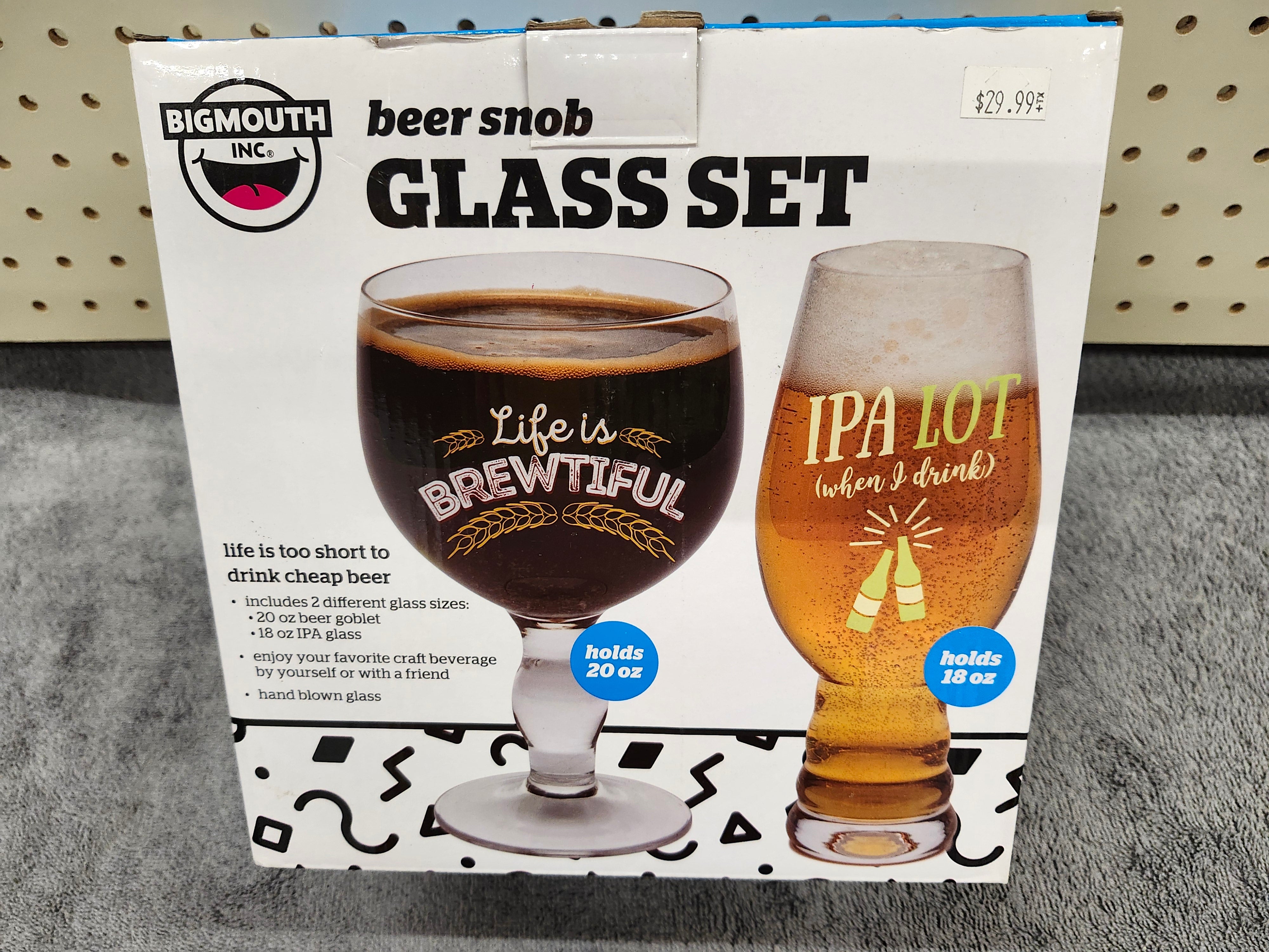 Beer glasses