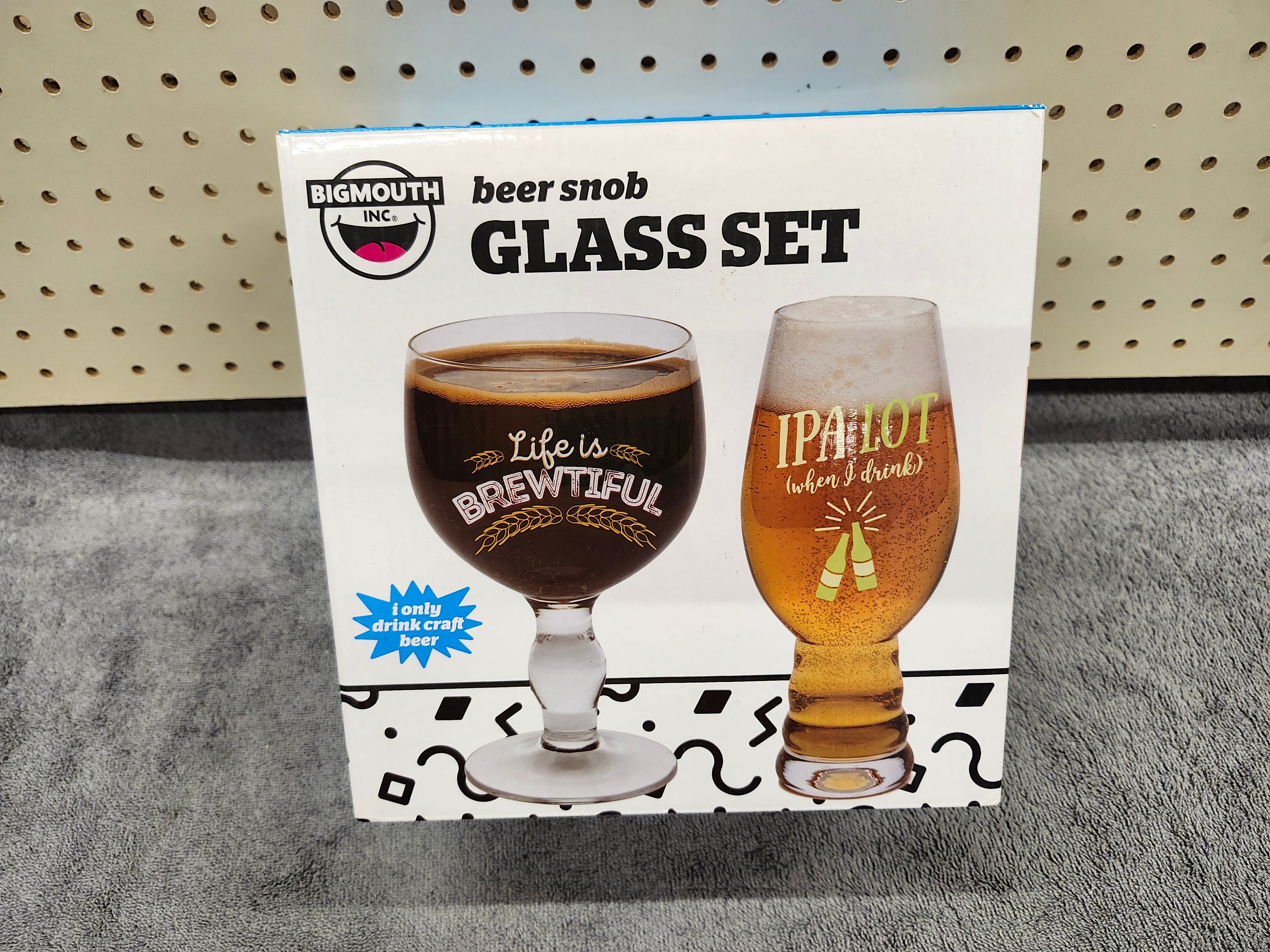 Beer glasses