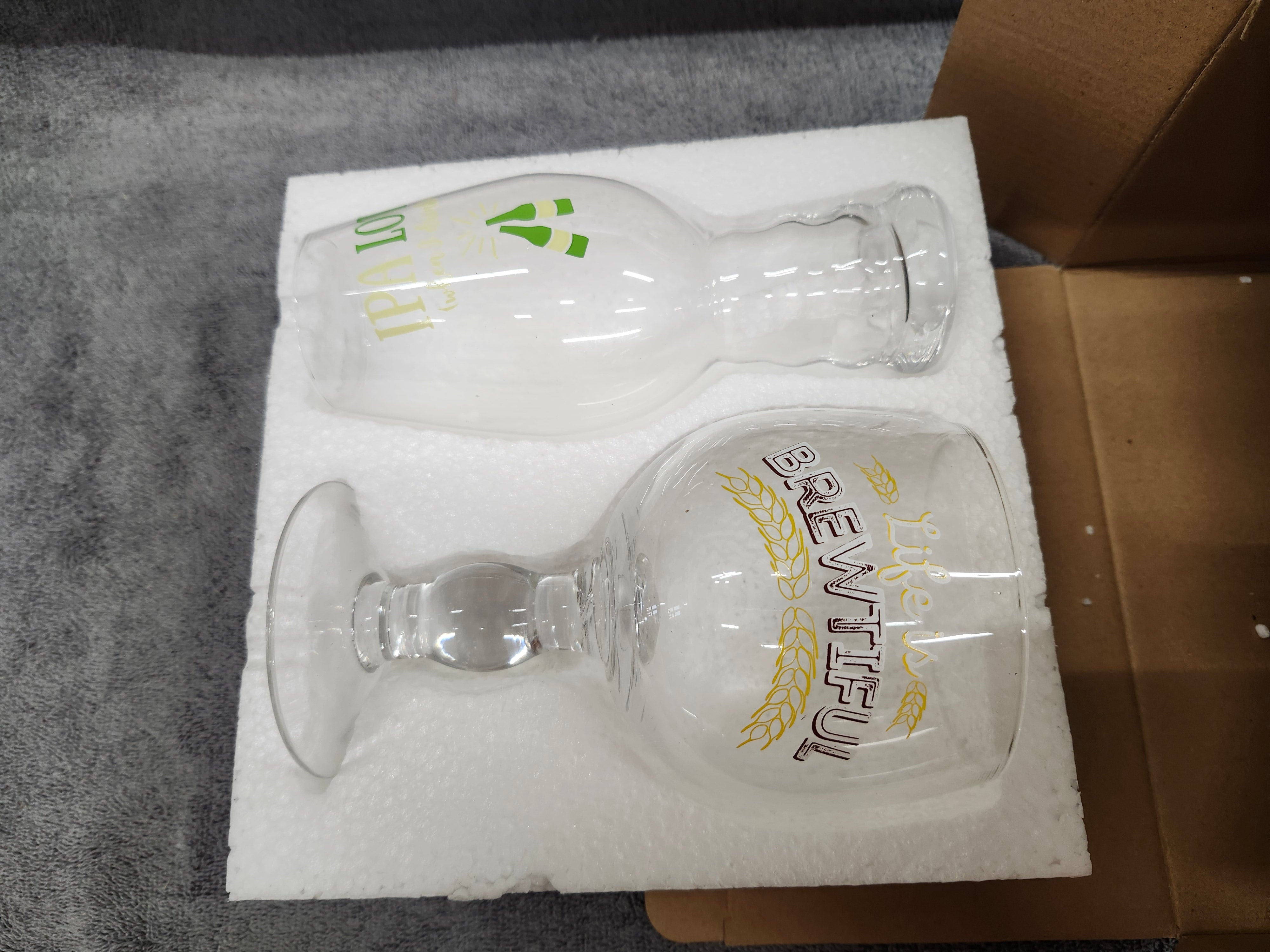 Beer glasses