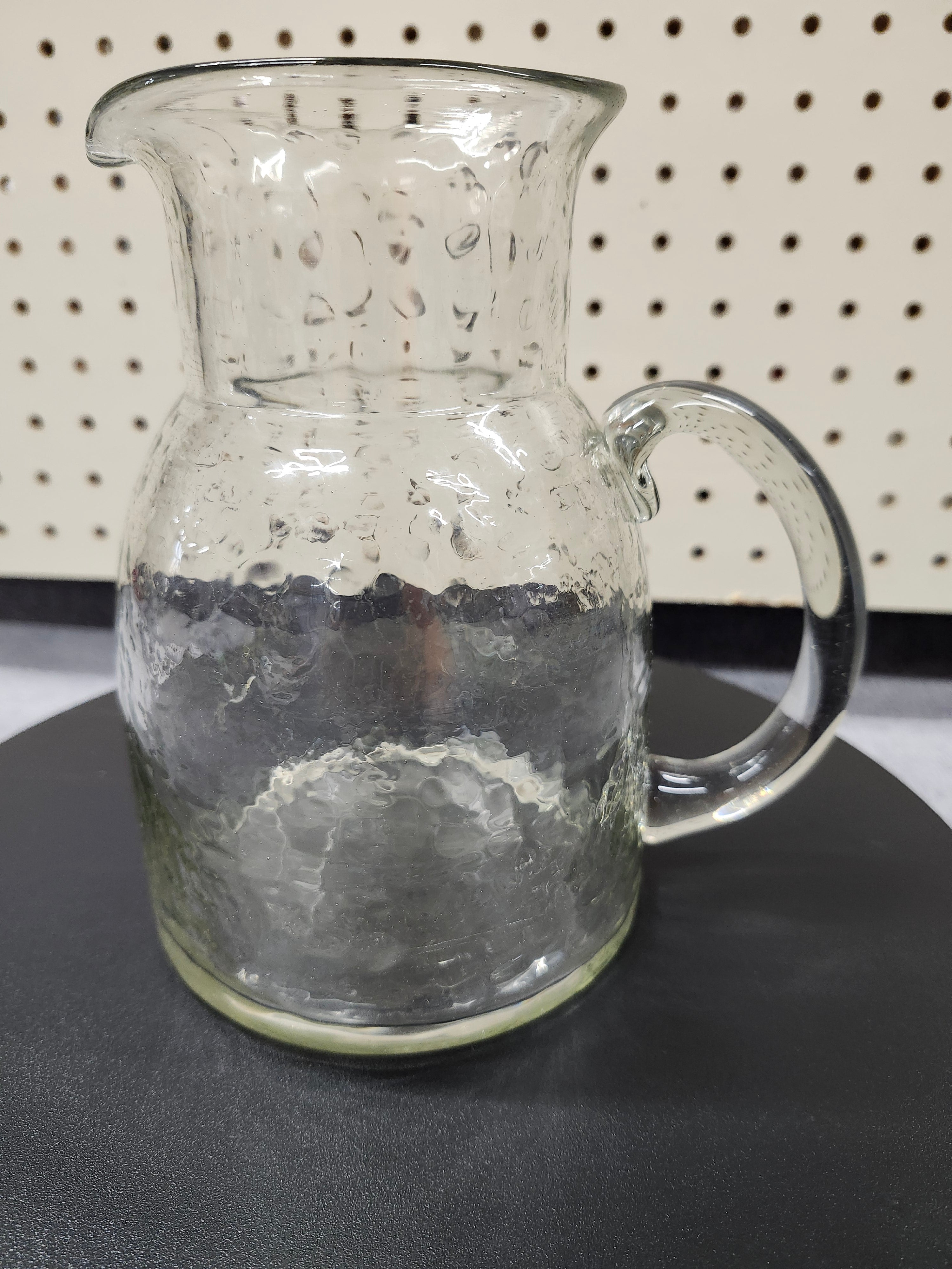 Glass pitcher