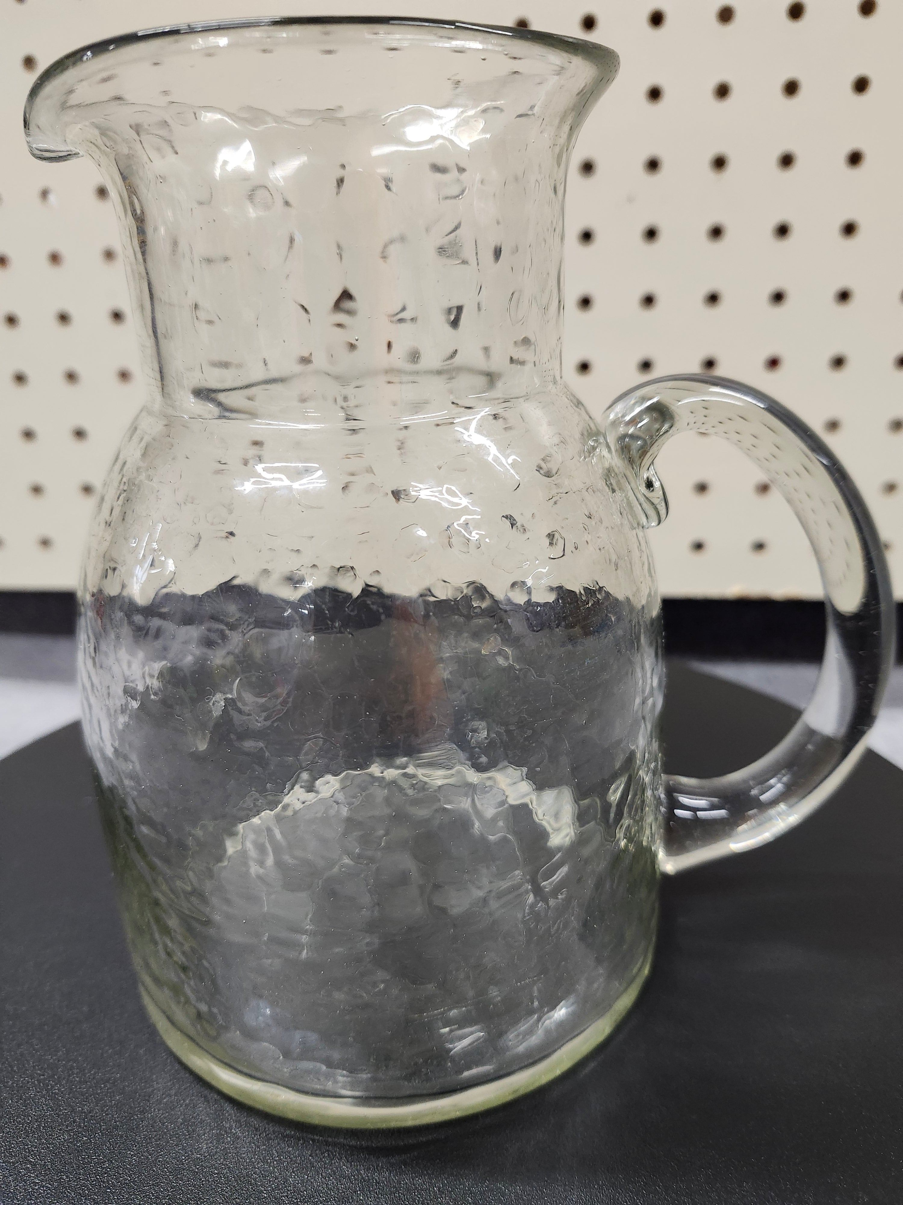 Glass pitcher