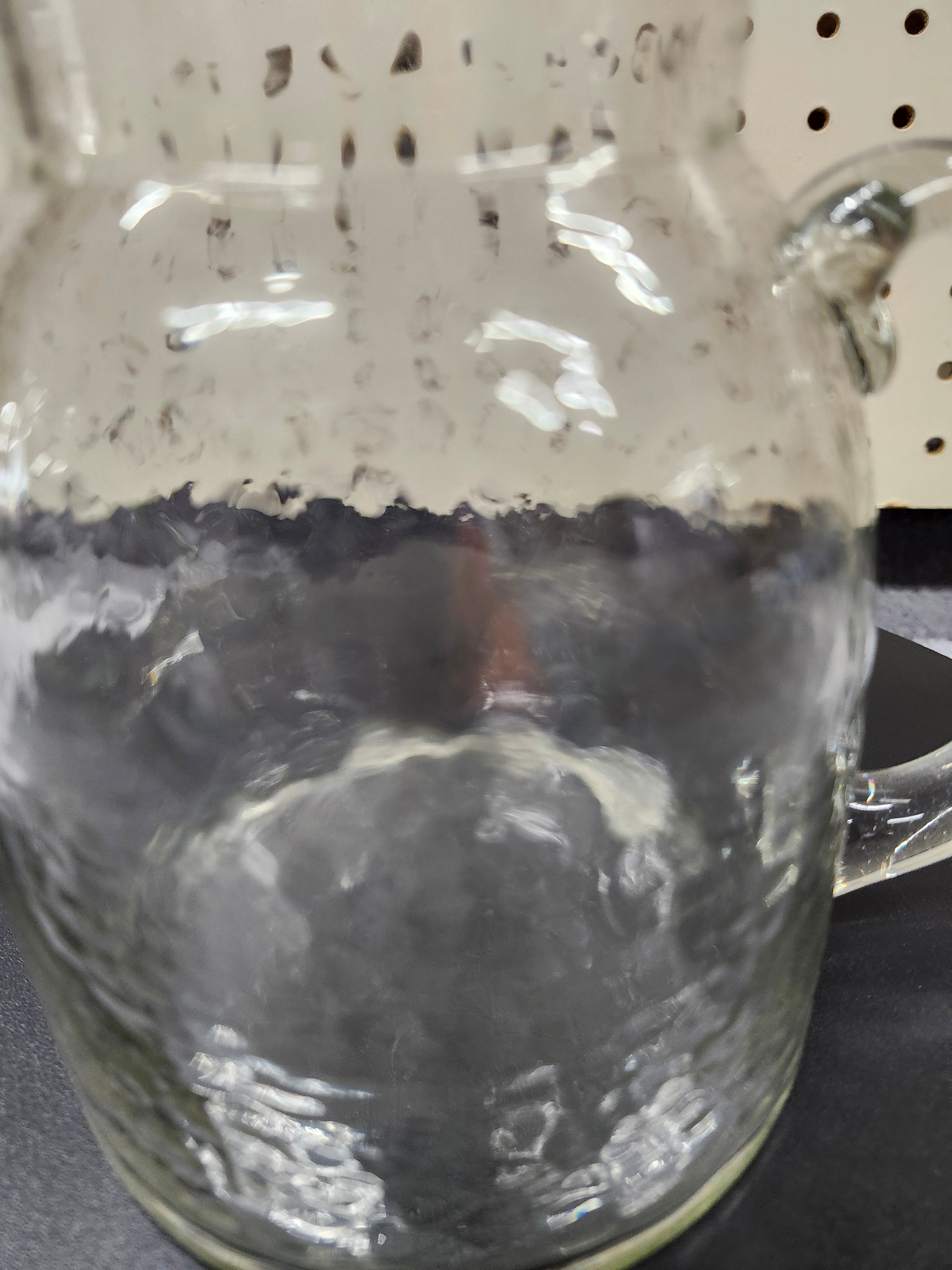 Glass pitcher