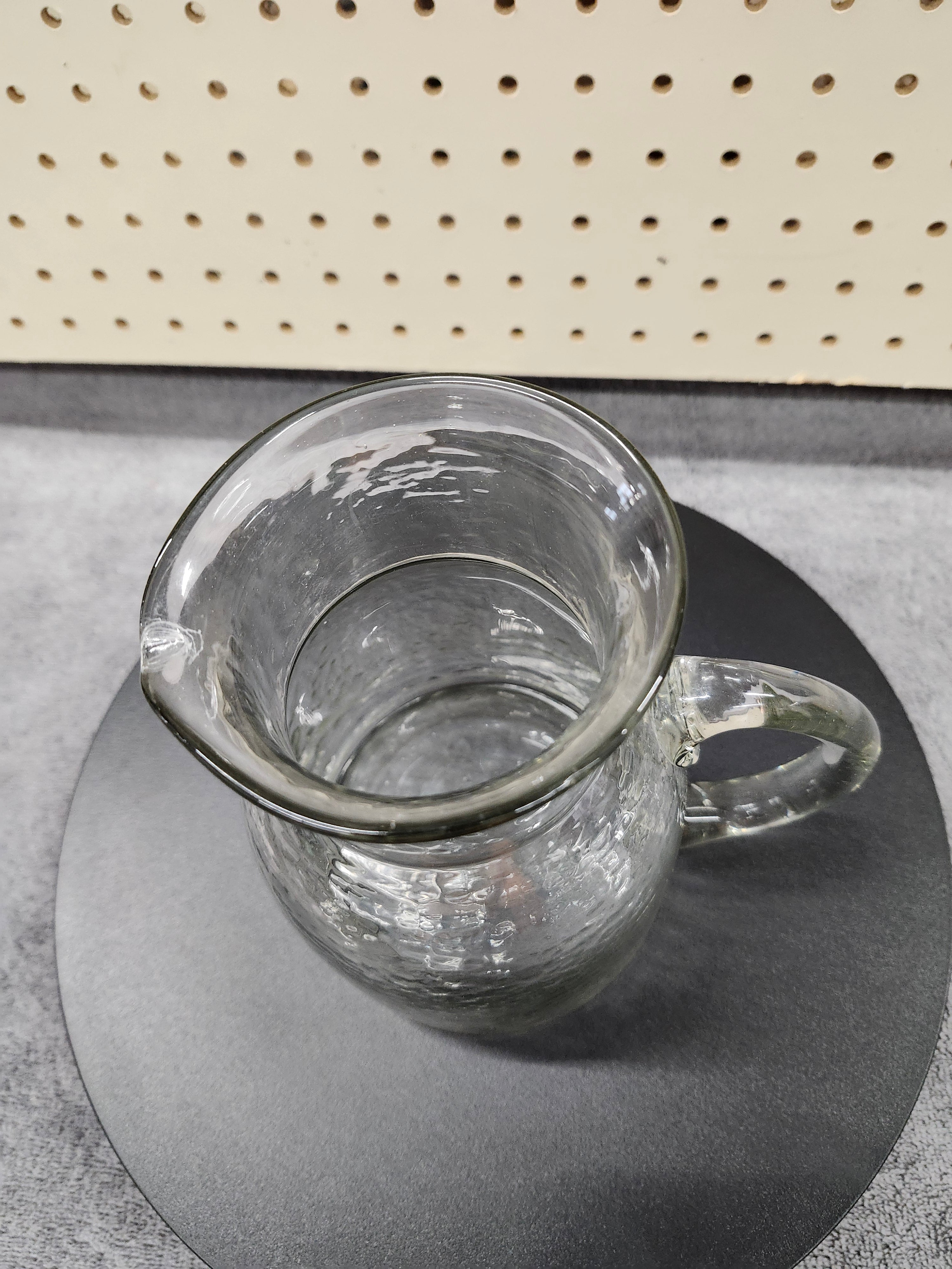 Glass pitcher