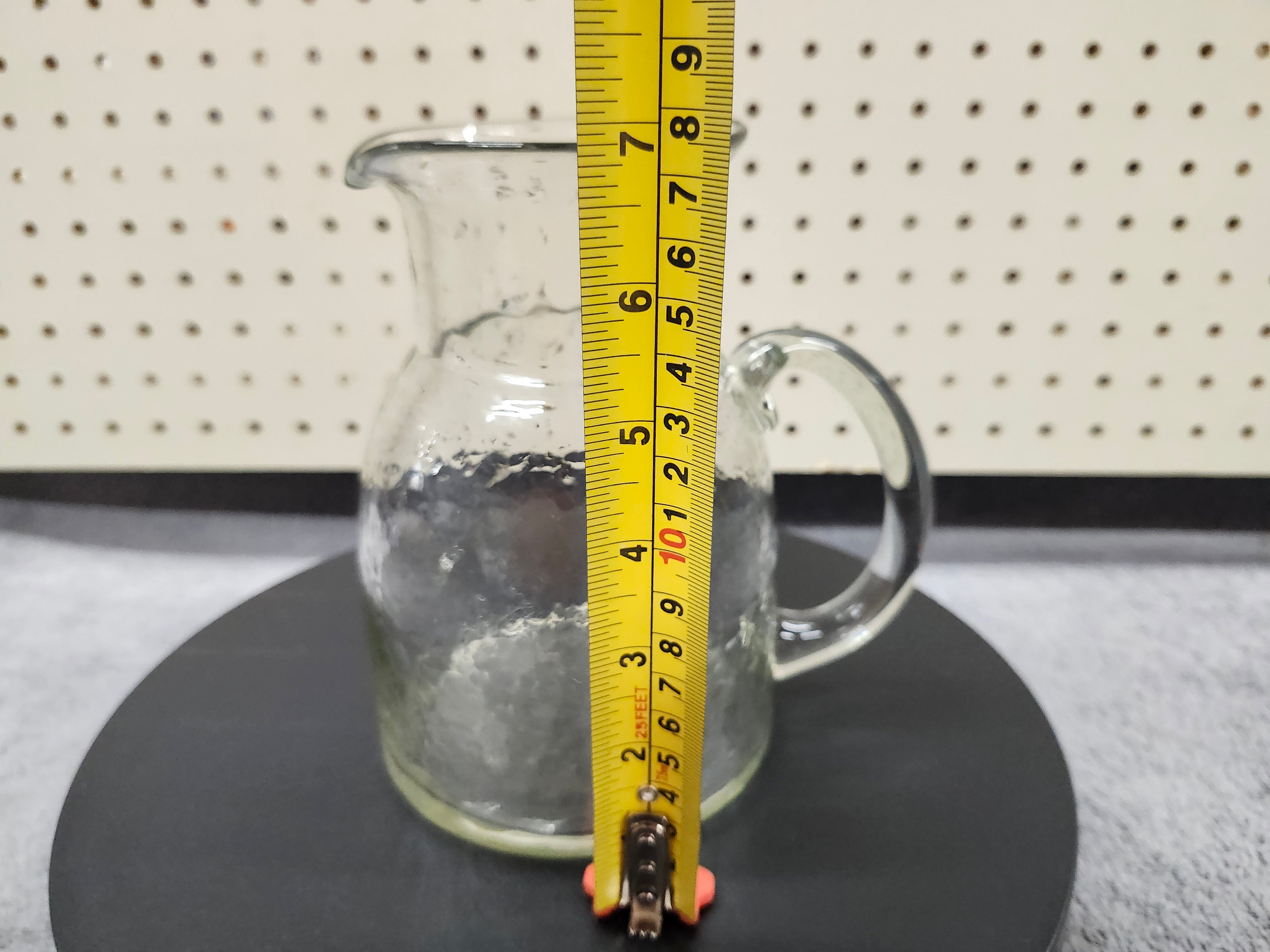 Glass pitcher