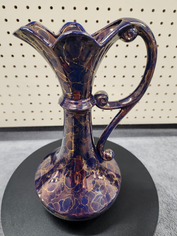 Hand painted pitcher