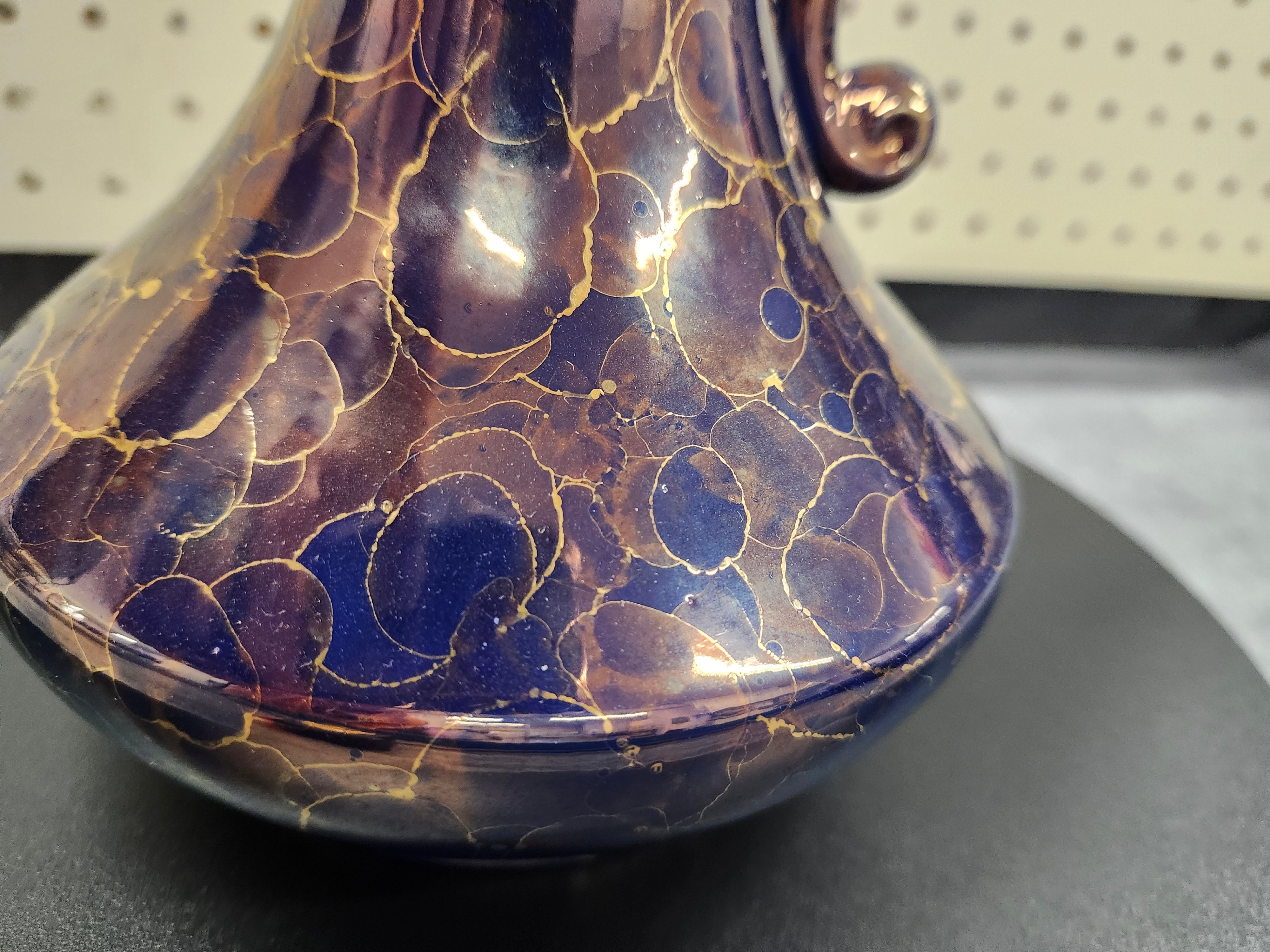 Hand painted pitcher