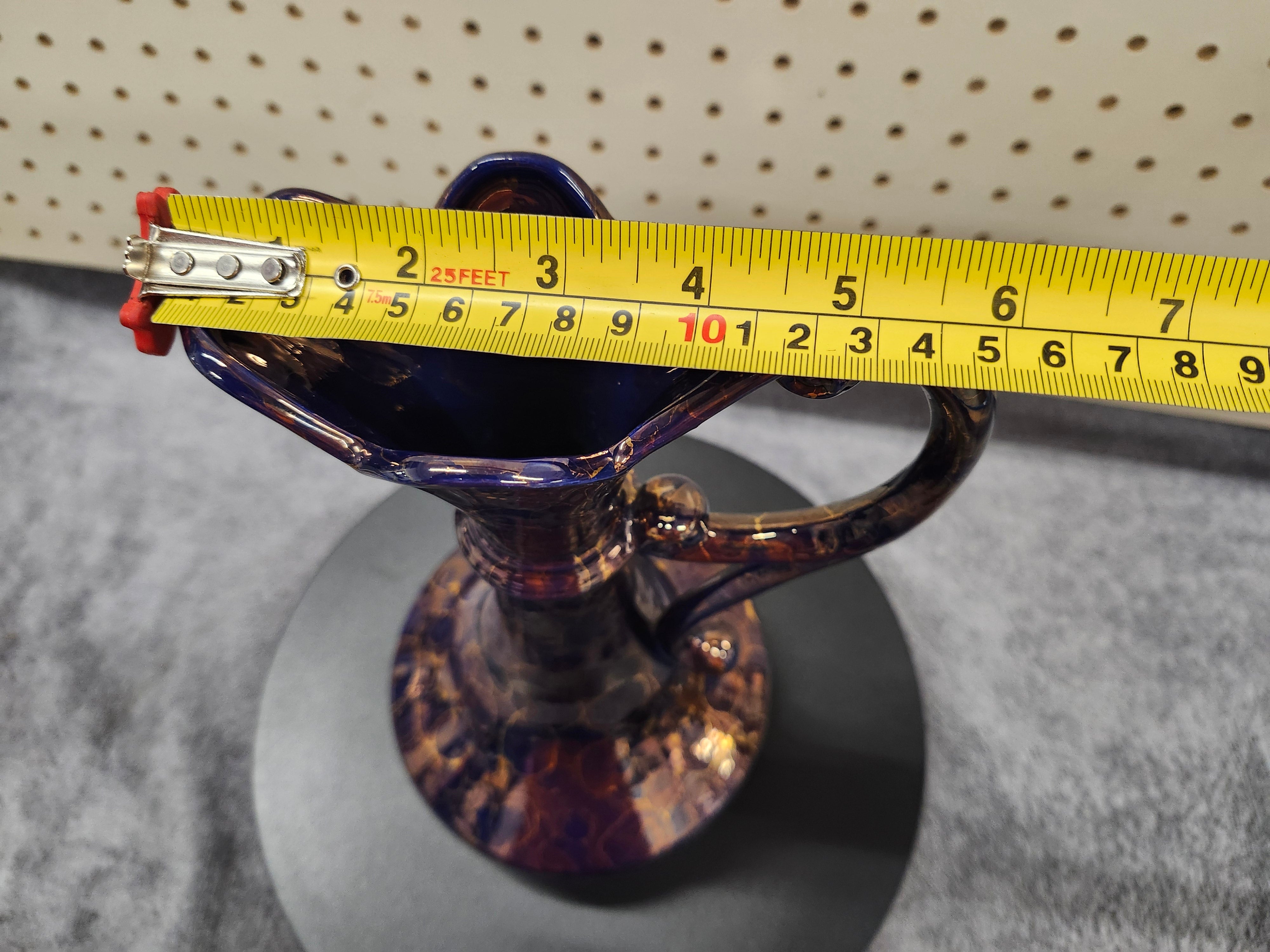 Hand painted pitcher
