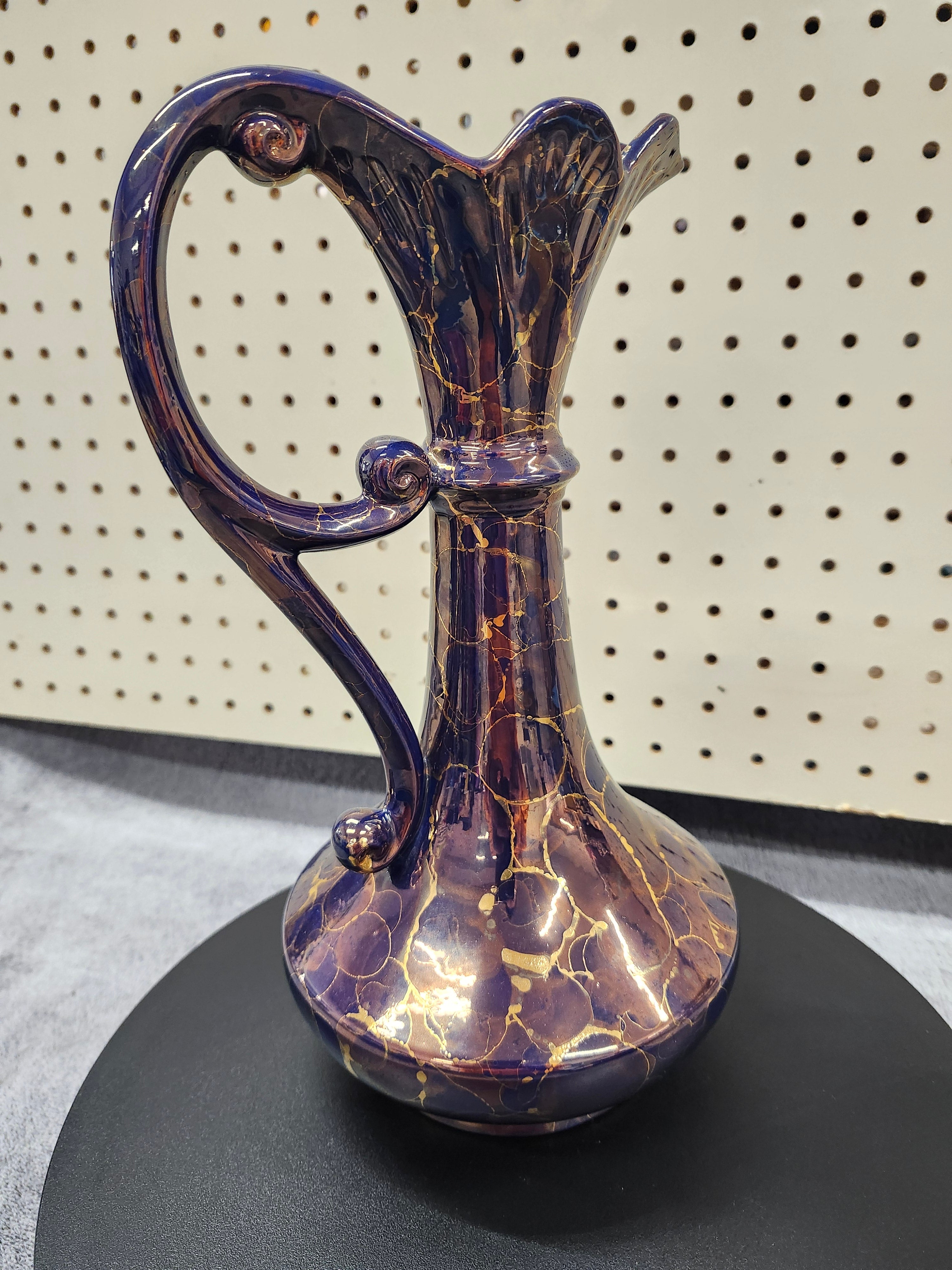 Hand painted pitcher