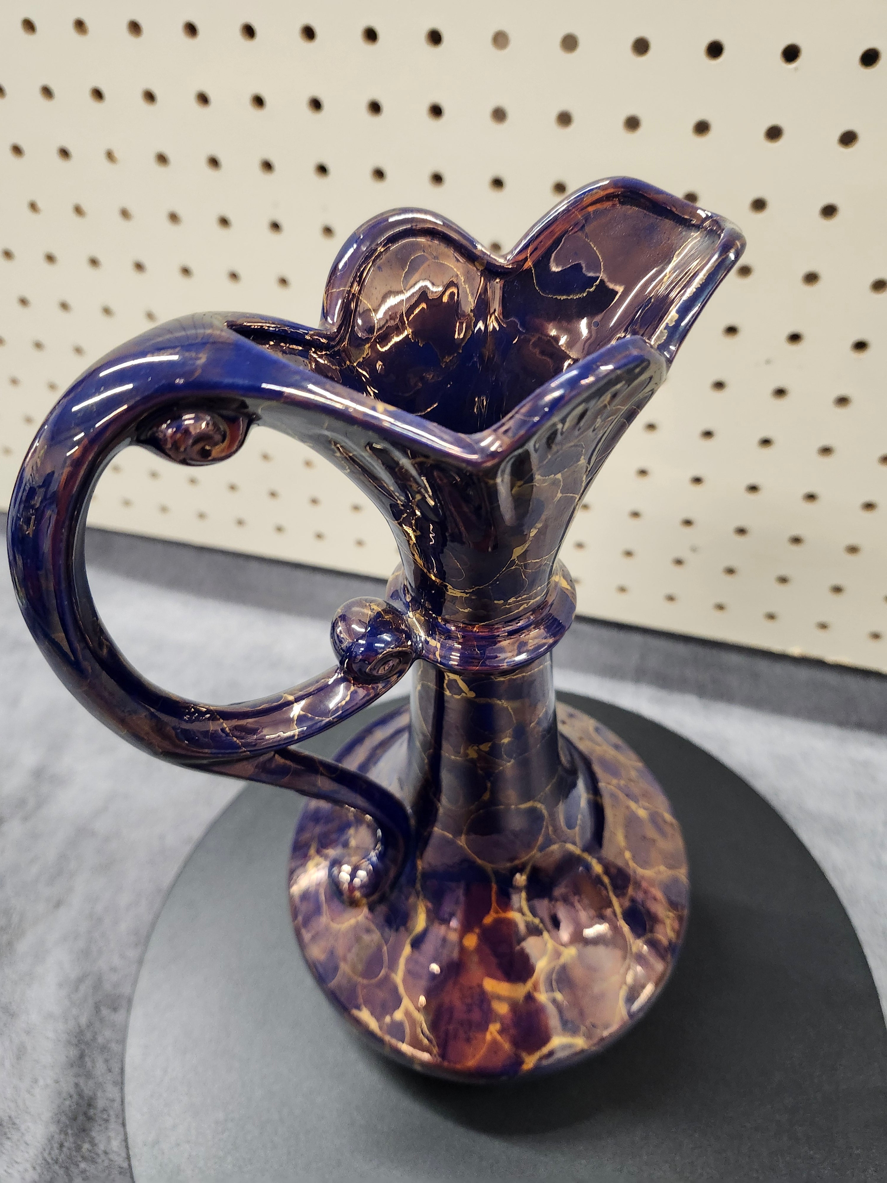 Hand painted pitcher