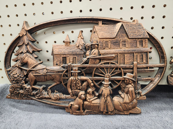 X2 plastic wall decor