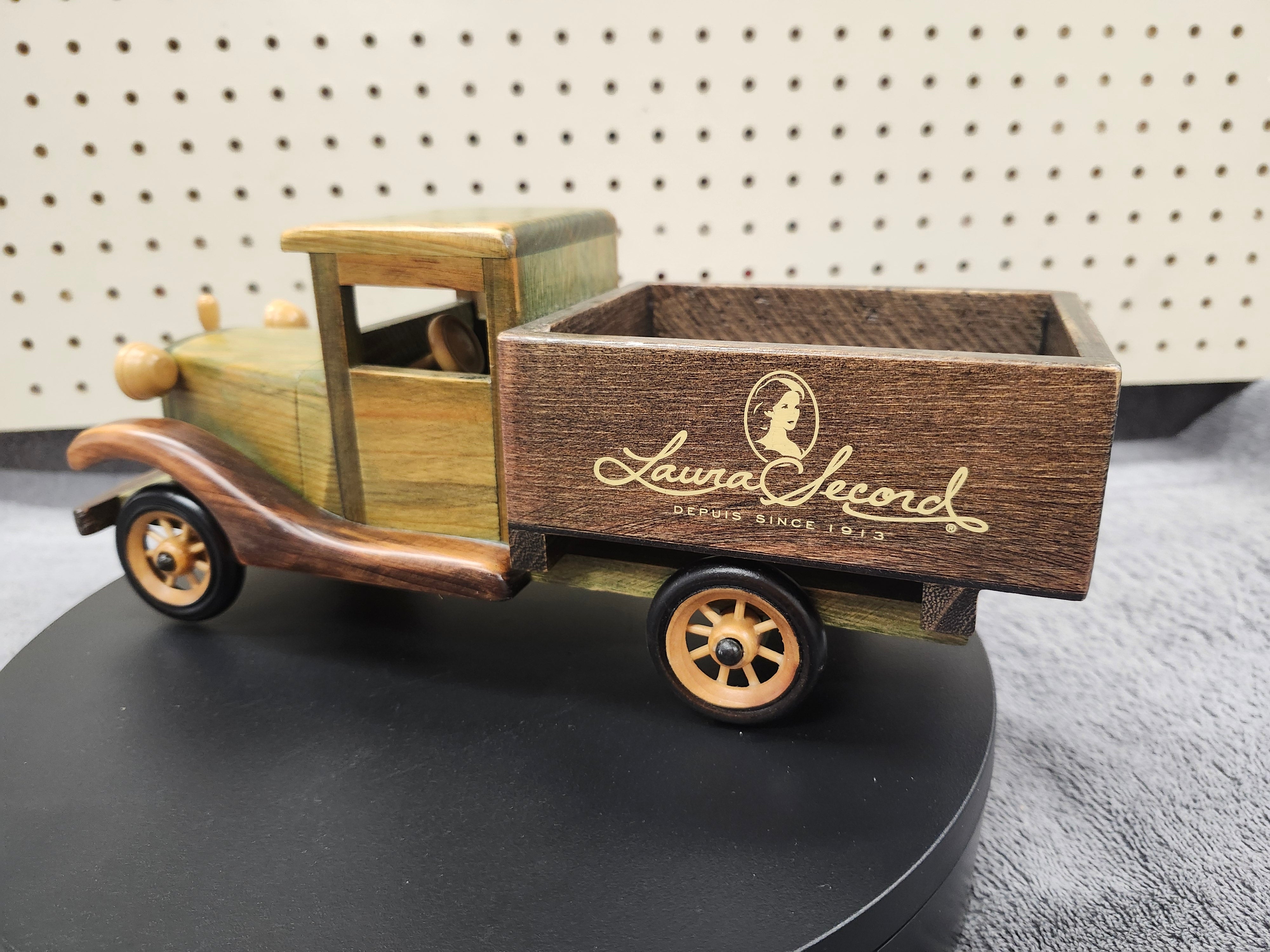 Collectable wood truck