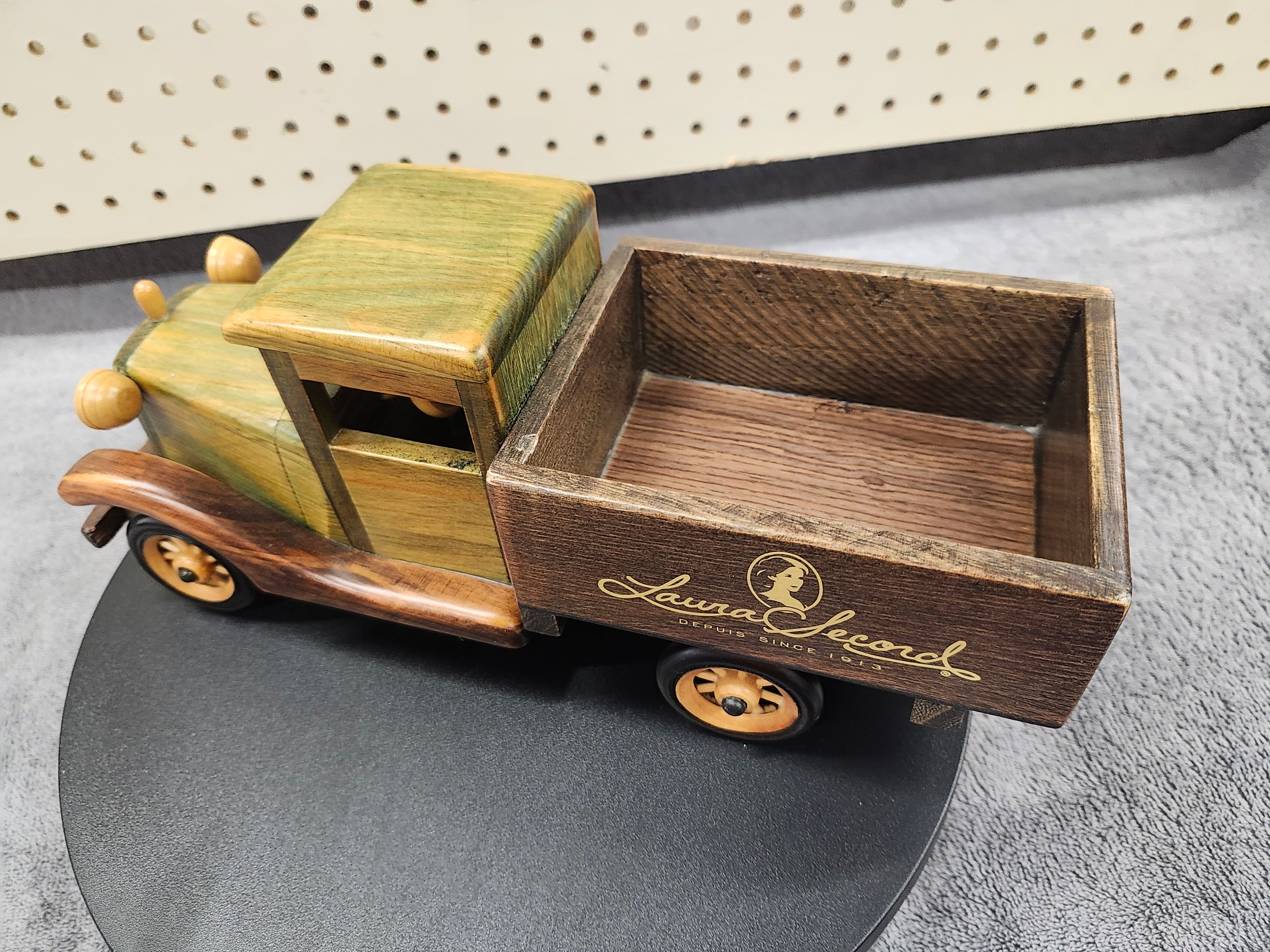 Collectable wood truck