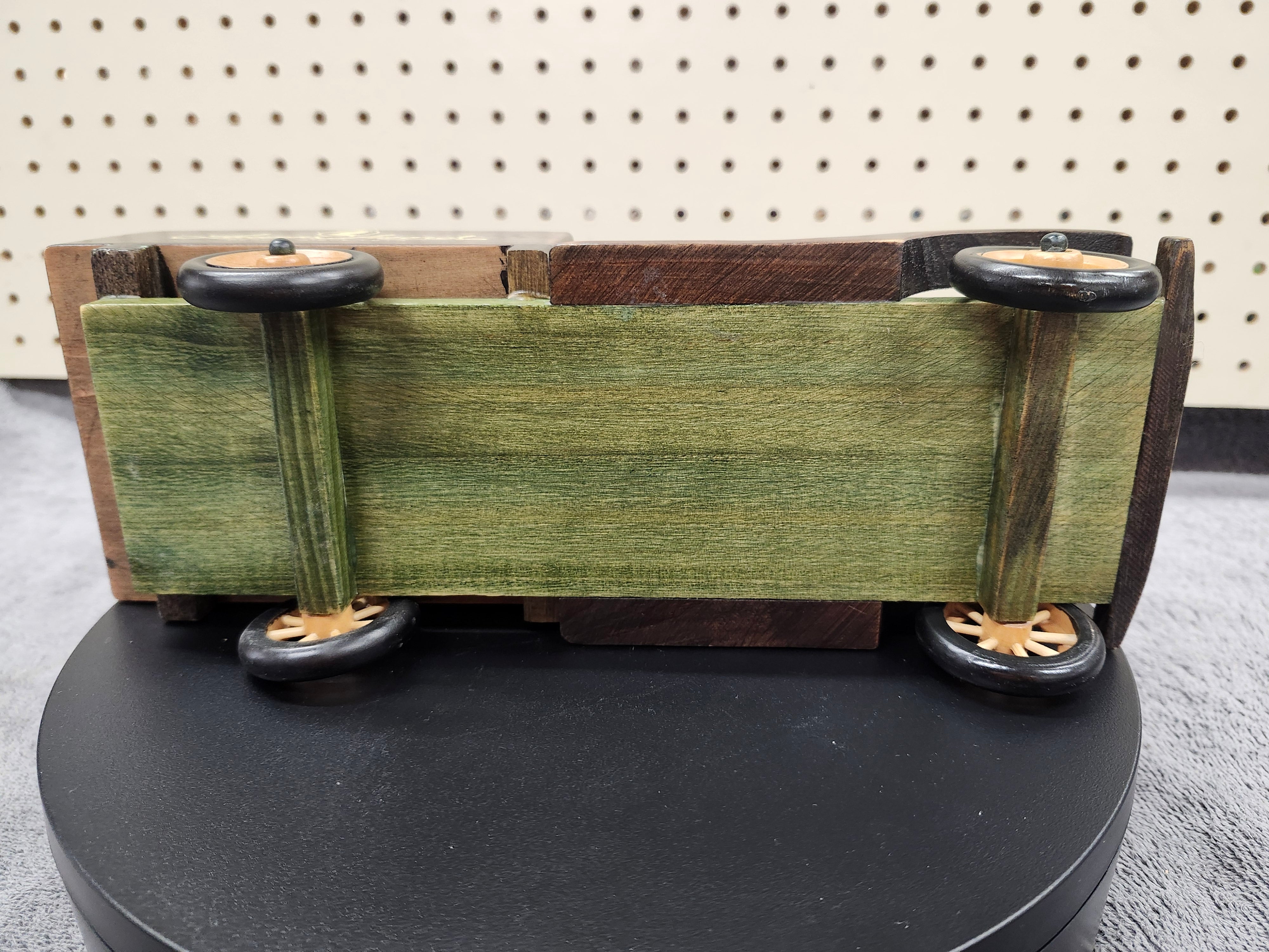 Collectable wood truck