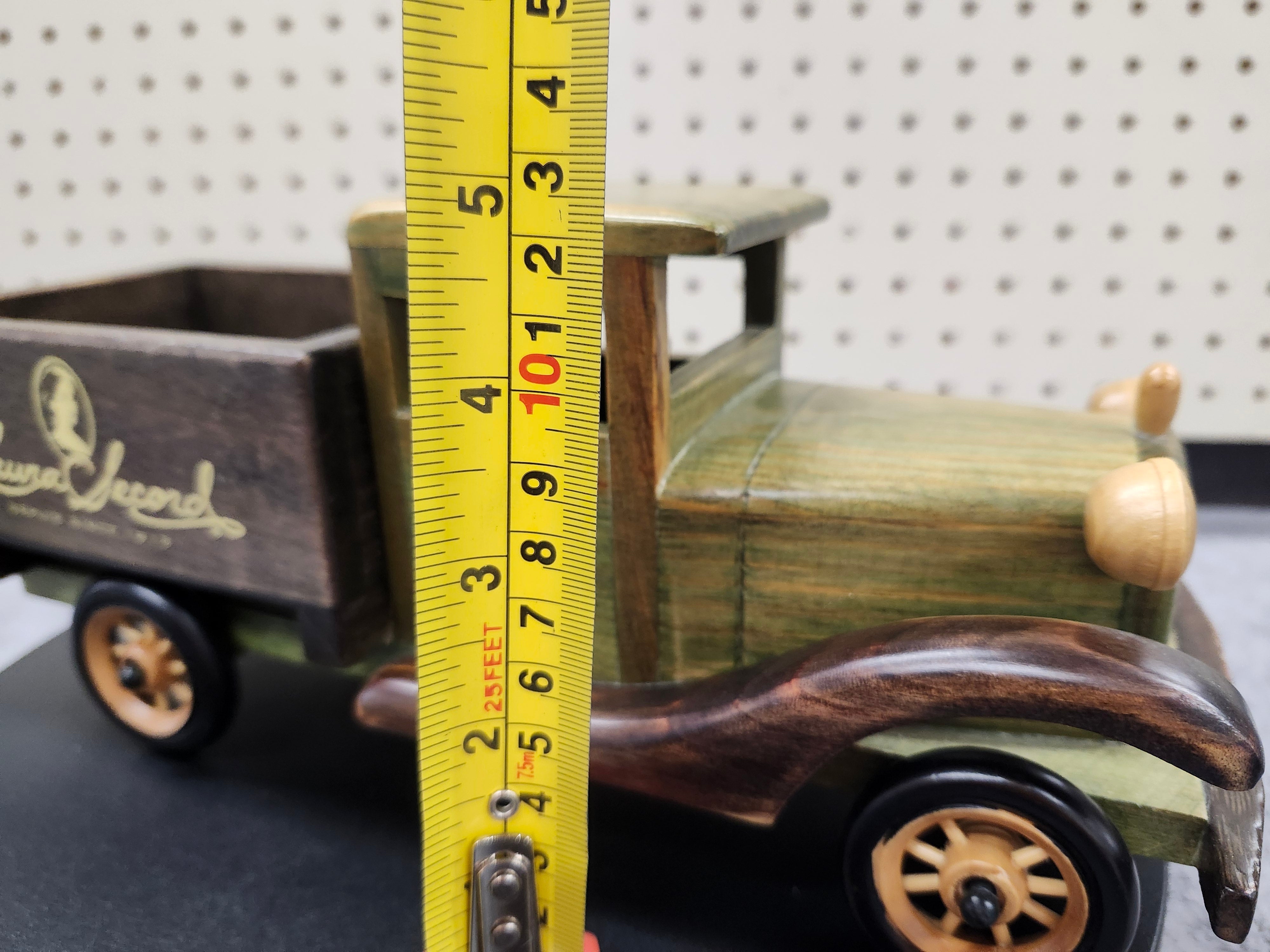 Collectable wood truck